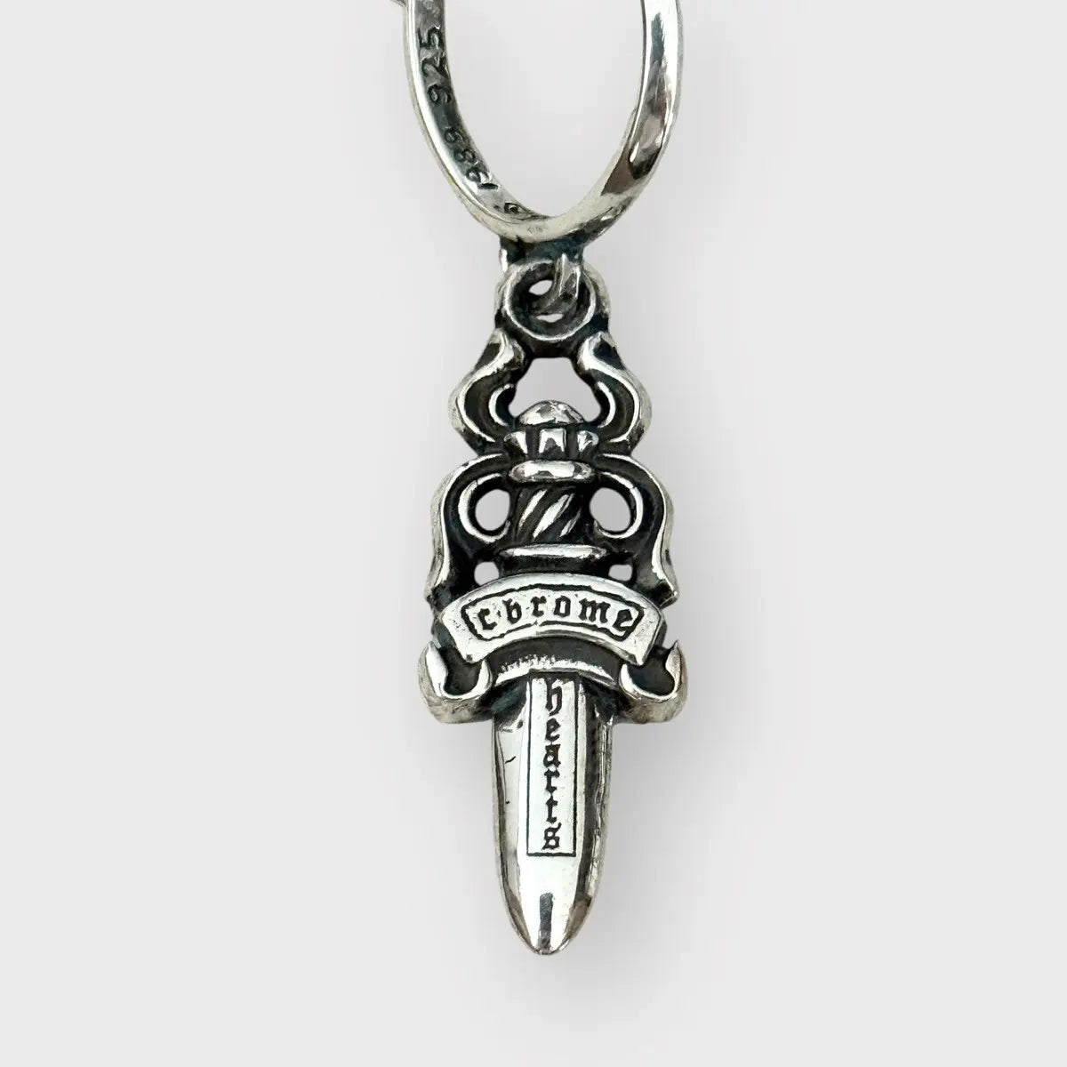 Chrome Hearts 925 Sliver Dagger Earring