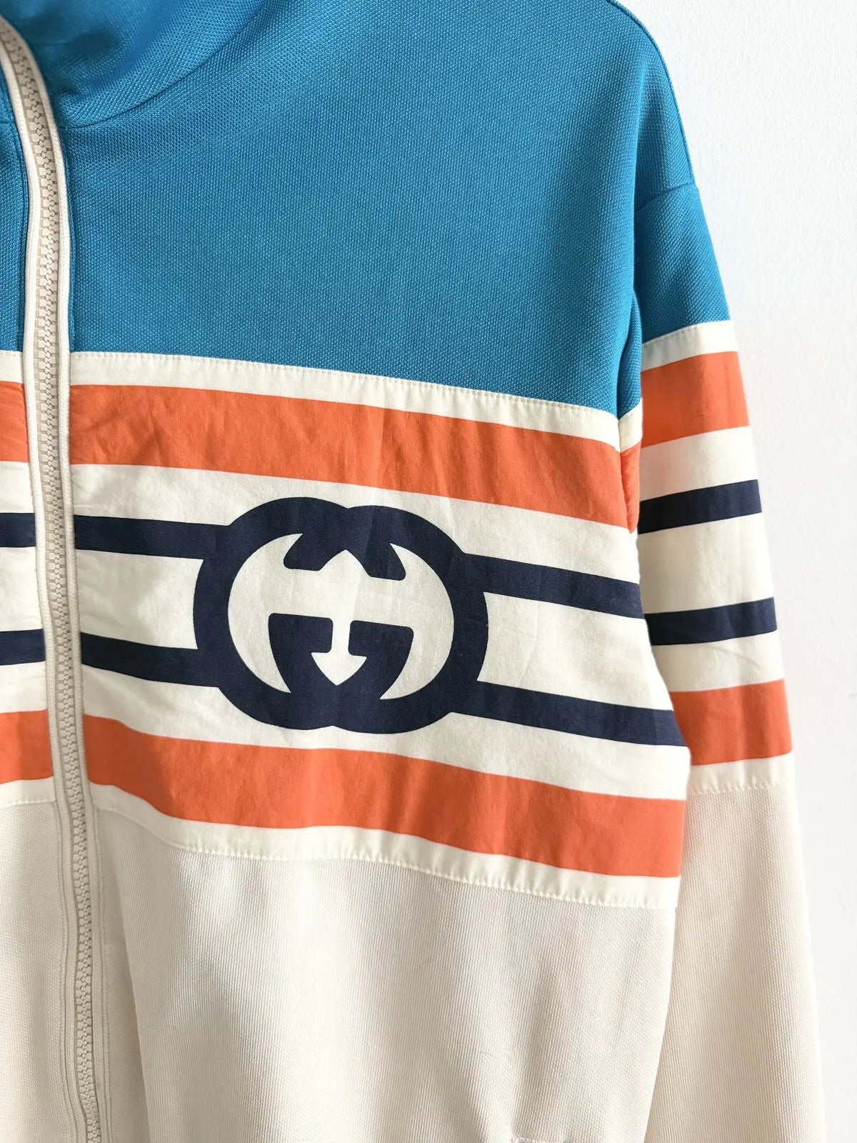 2010s Gucci Interlocking G Stripe Track Jacket