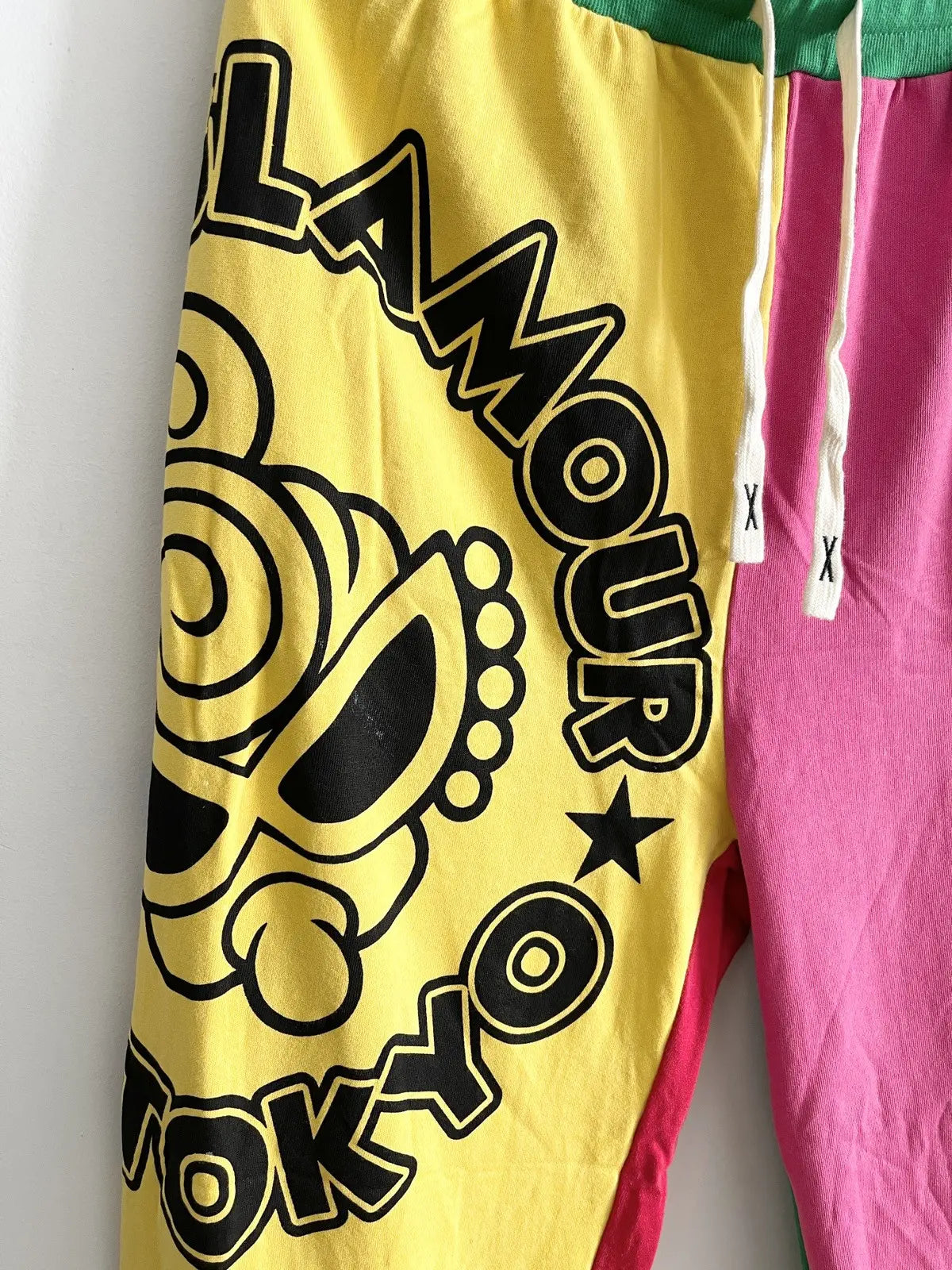 1990s Hysteric Glamour Baby Color Patch Sweatpants