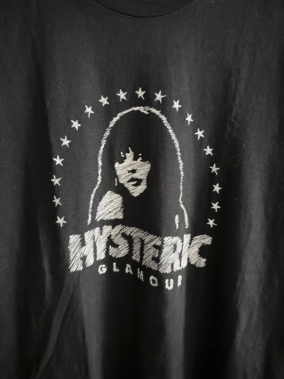2010s Hysteric Glamour Hollywood Stars Girl Logo Tee