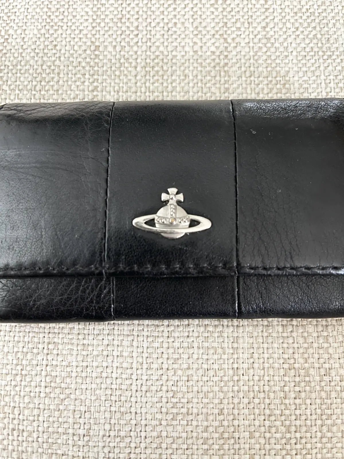 2010s Vivienne Westwood Orbit Leather Key Case
