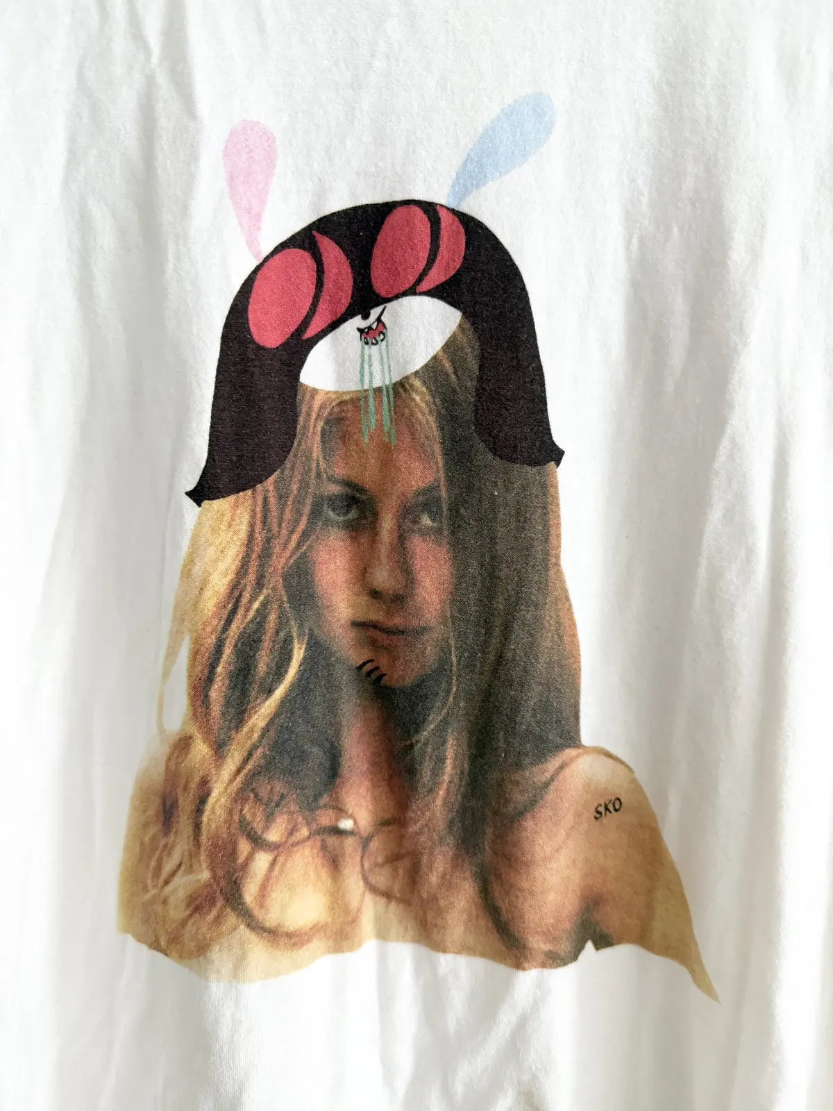 2010s Hysteric Glamour Bad Buny Nude Helmut Girl Tee