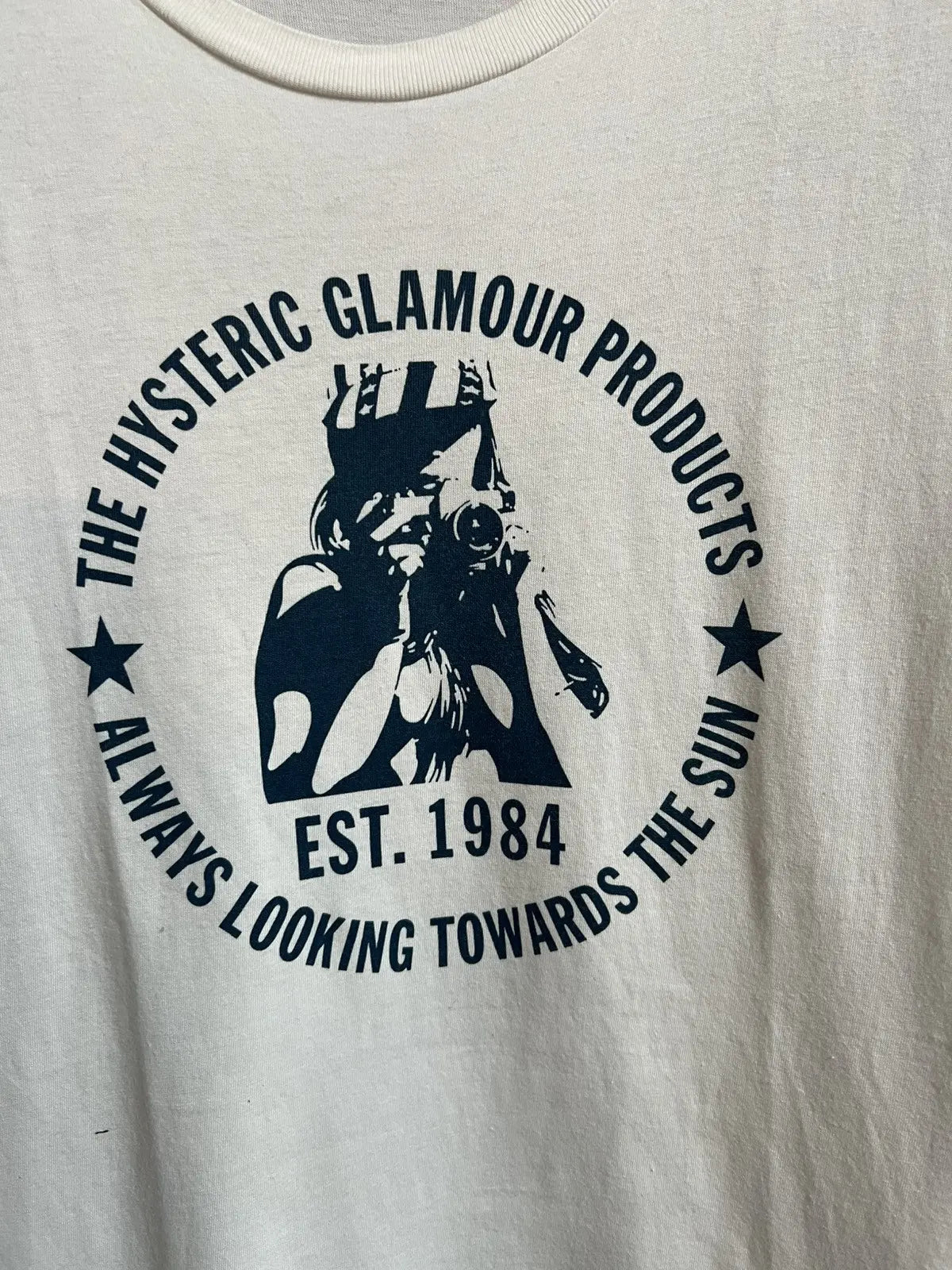 2000s Hysteric Glamour Nude Girl Photographer Tee