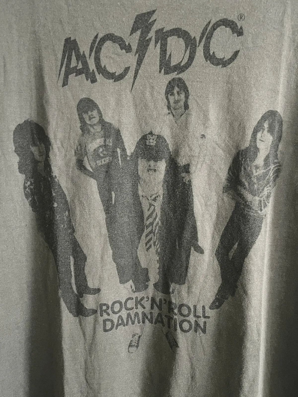 2000s Hysteric Glamour AC/DC Damnation Tee