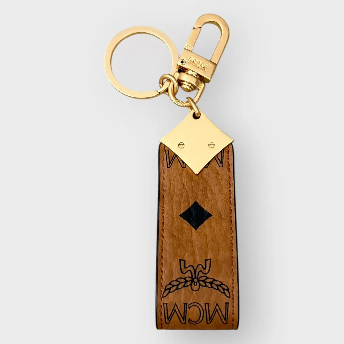 MCM Logo Printed Keyring