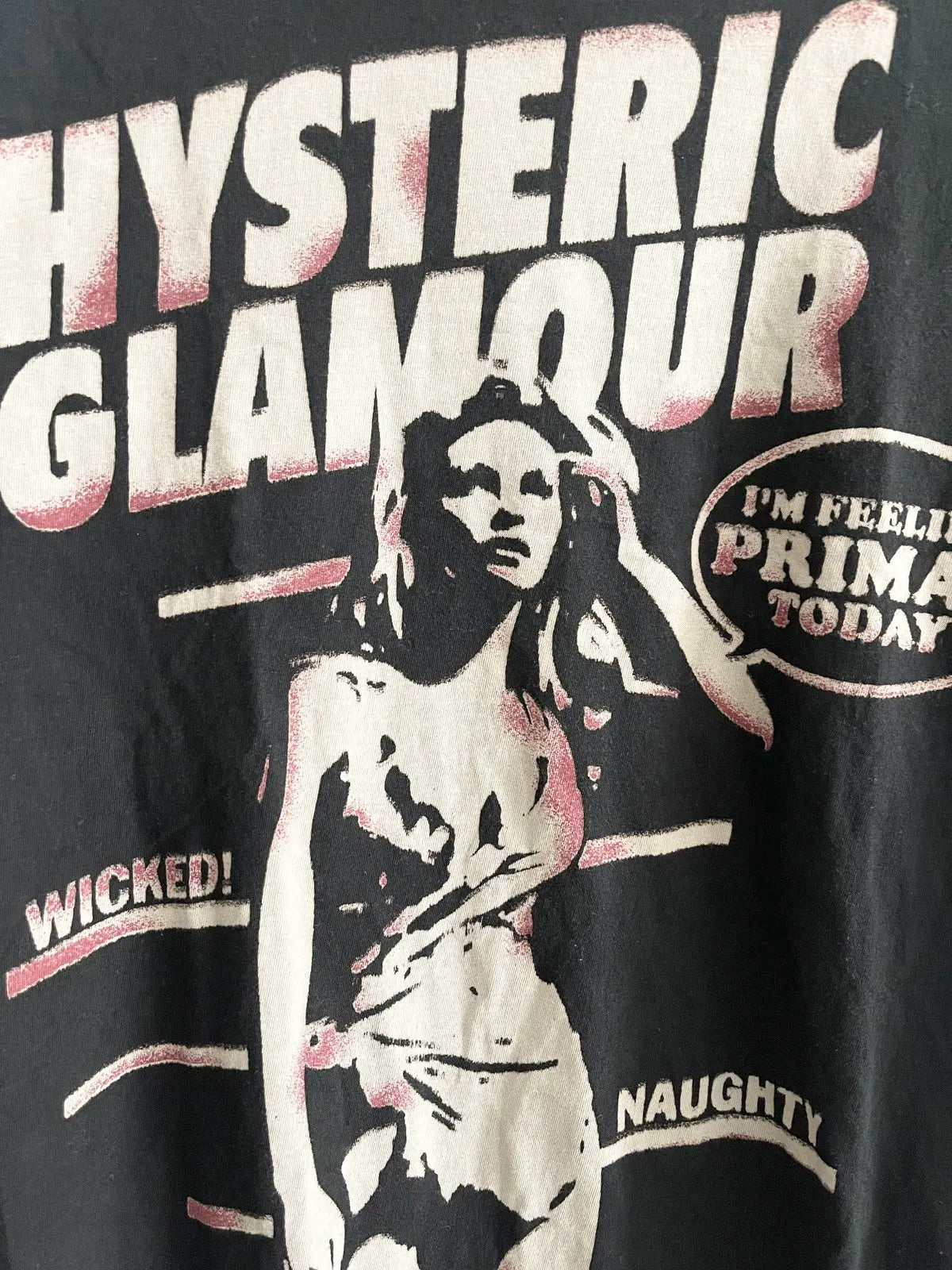 2000s Hysteric Glamour Wicked & Naughty Girl Tee