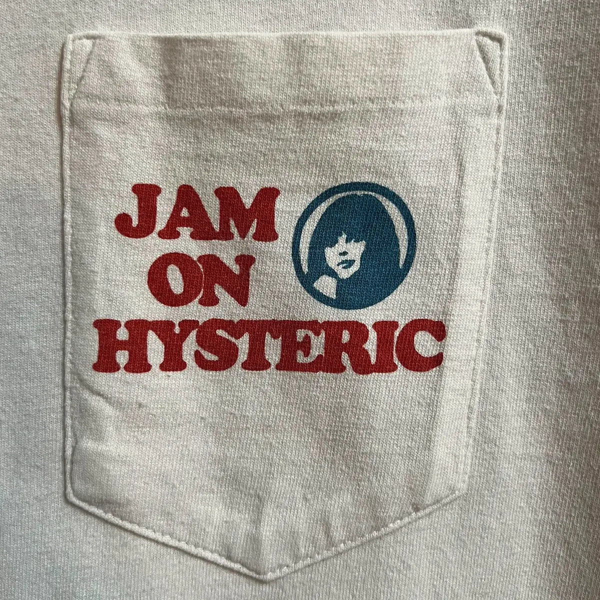 2000s Hysteric Glamour USA Dollar Bill Girl Tee