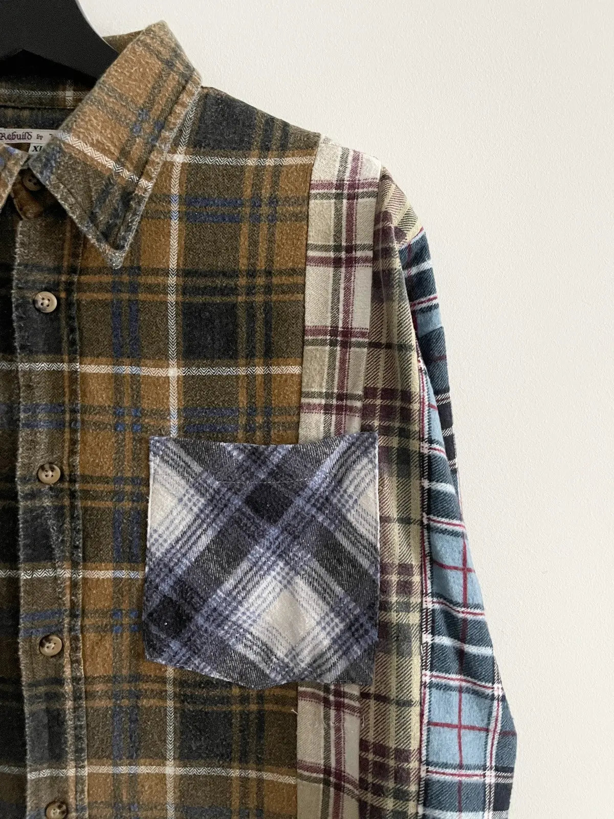 Needles Rebuild by Needles 7 Cut Flannel Shirt