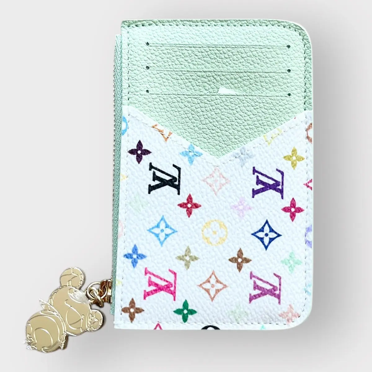 2025 Louis Vuitton Takashi Murakami Romy card Holder Wallet