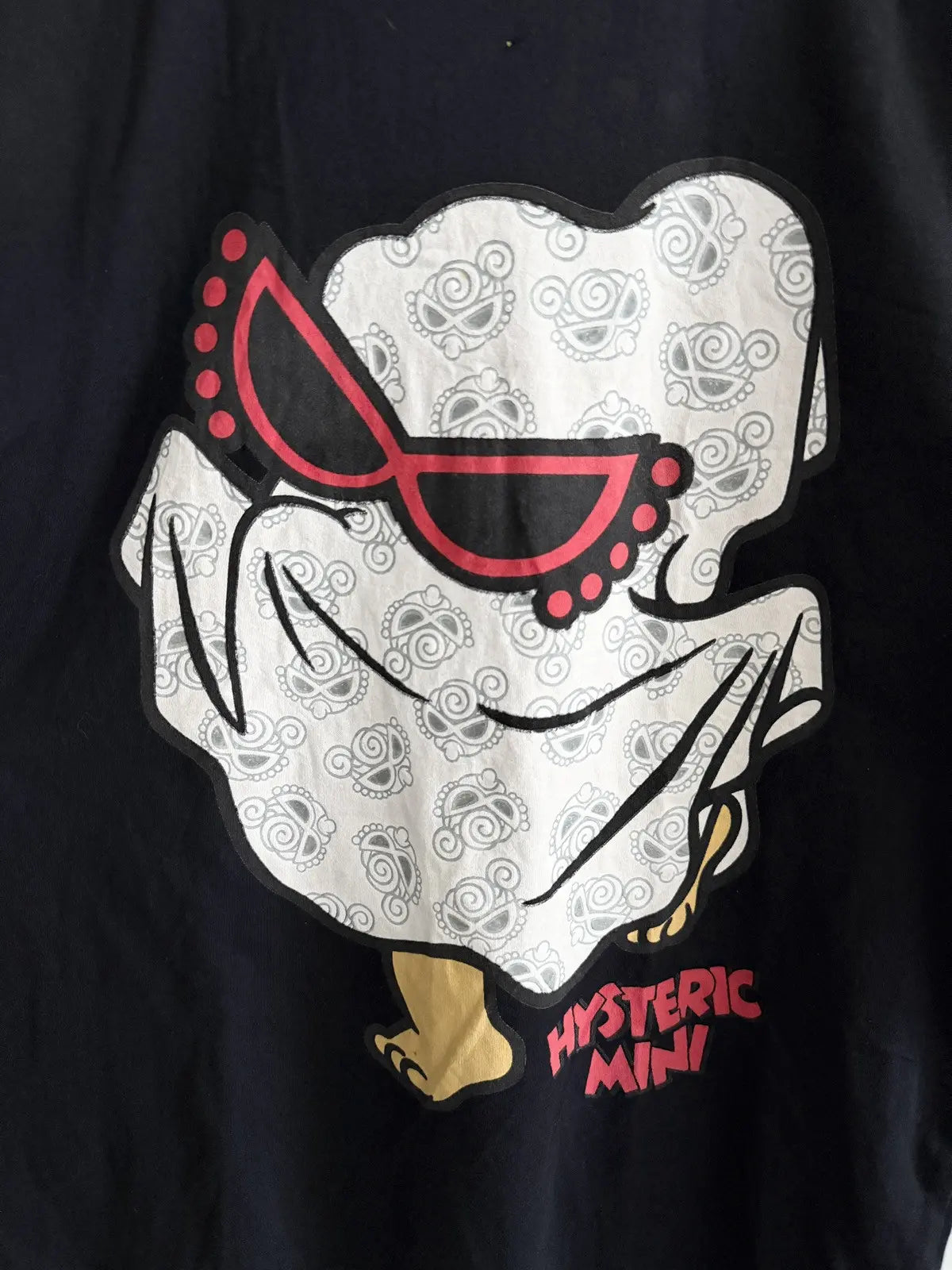 2000s Hysteric Glamour Ghost Jumbo Logo Tee