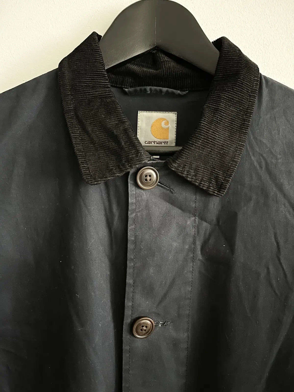 2010s Carhartt WIP Navy Martin Jacket