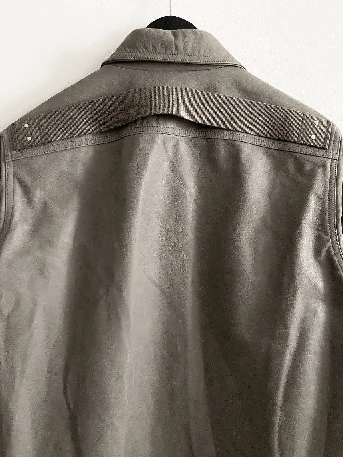 SS24 Rick Owens Brad Leather Jacket
