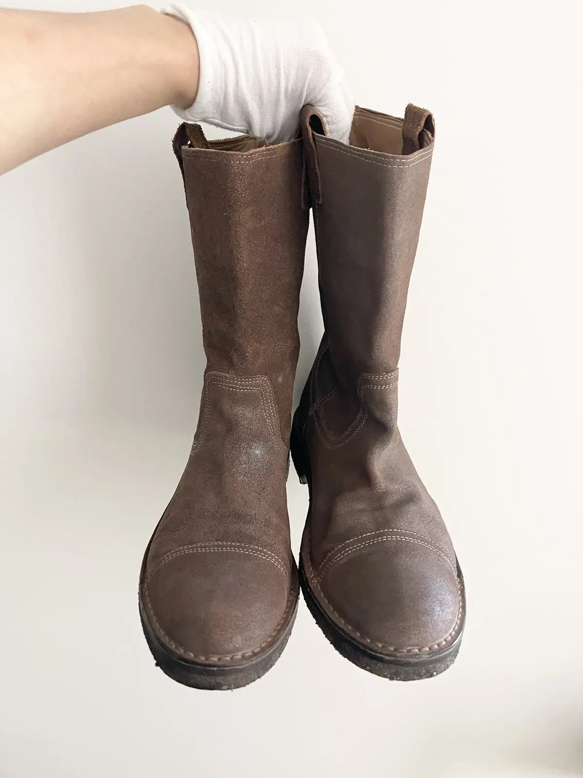 Maison Margiela Leather Pecos Boots