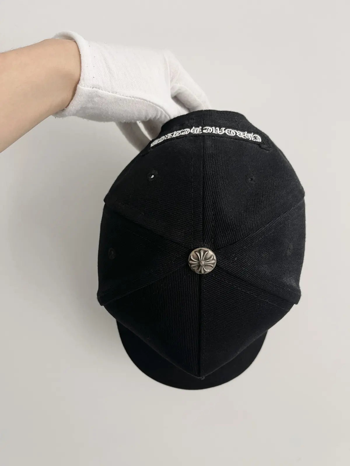 Chrome Hearts Horseshoe Denim Baseball Hat