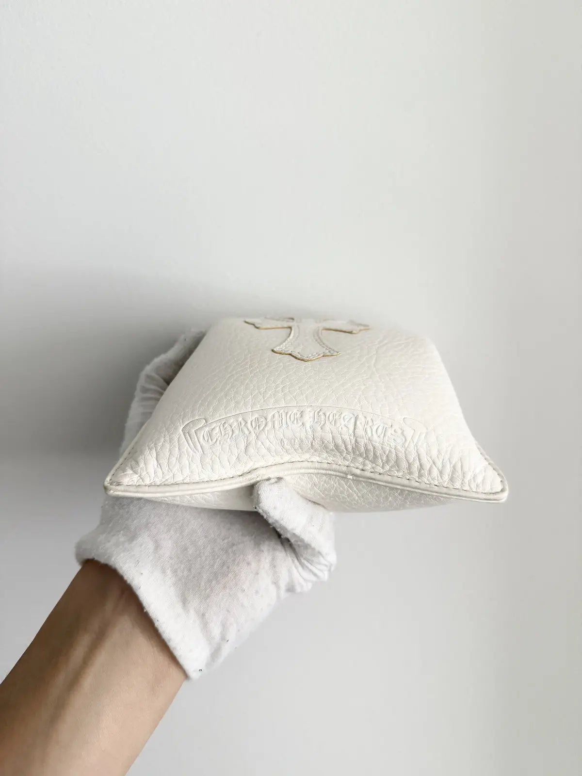 Chrome Hearts Leather Pillow Display