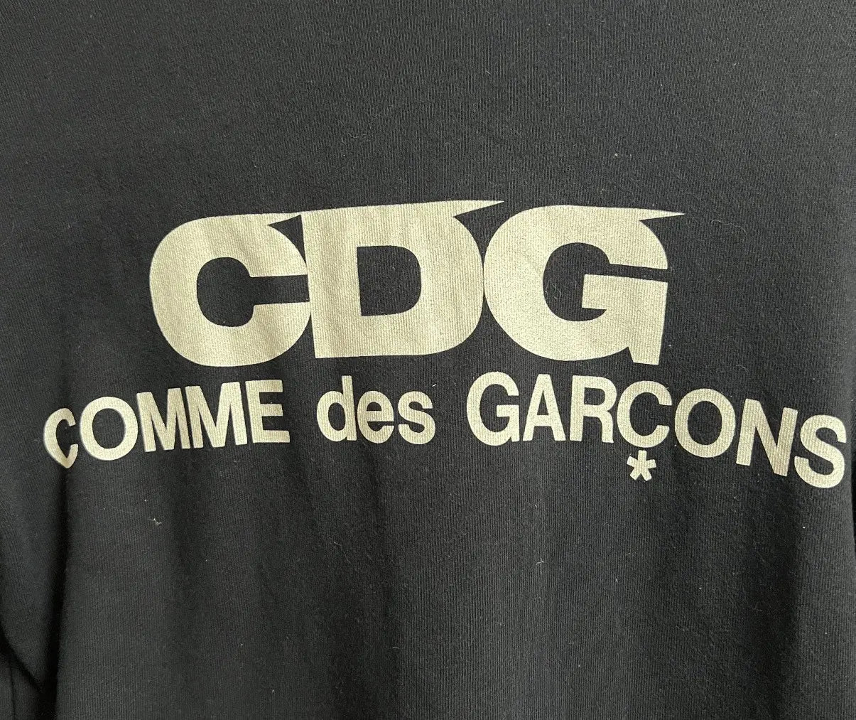 2010s Comme Des Garçons CDG Logo Crewneck