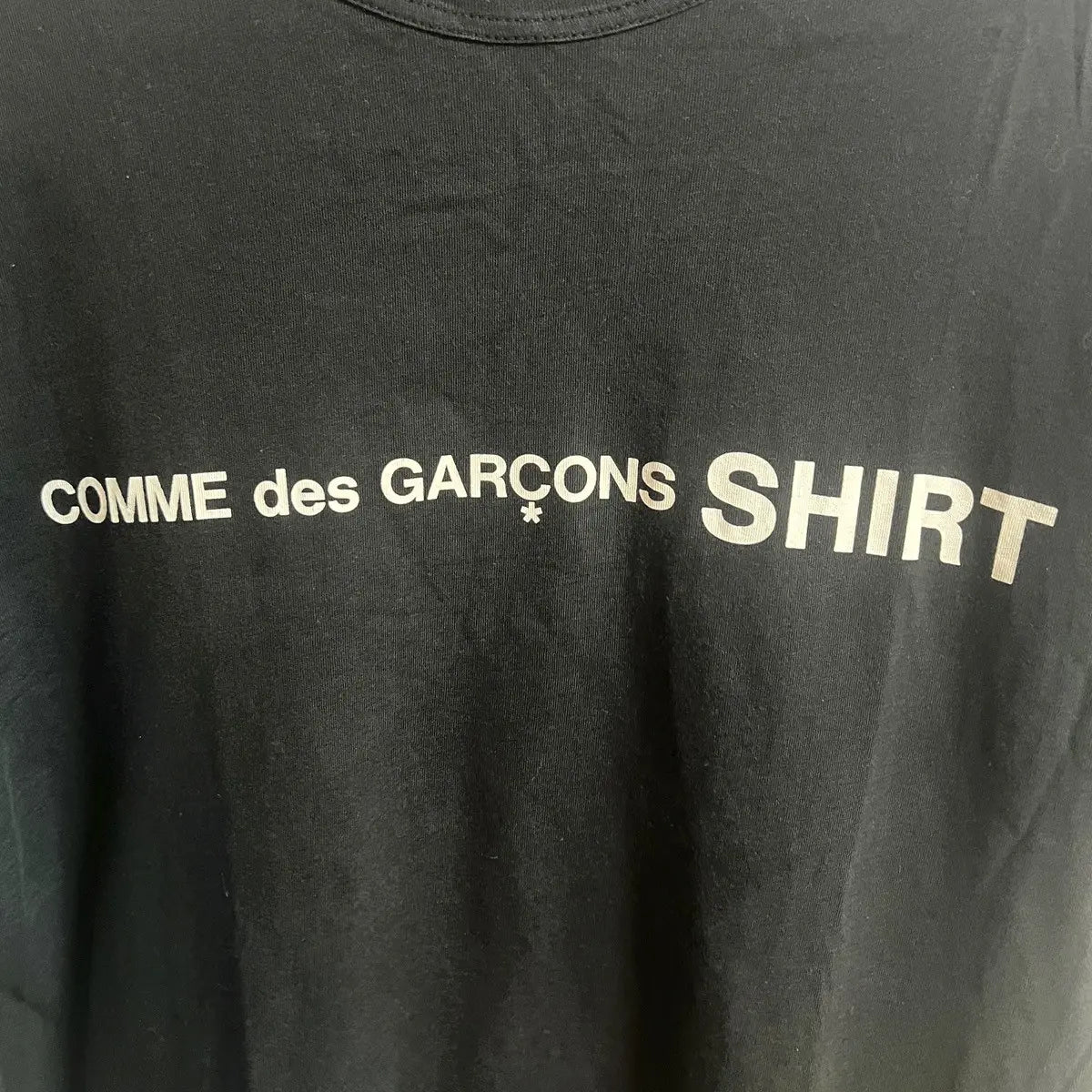 2010s Comme Des Garçons Shirt Center Logo Tee