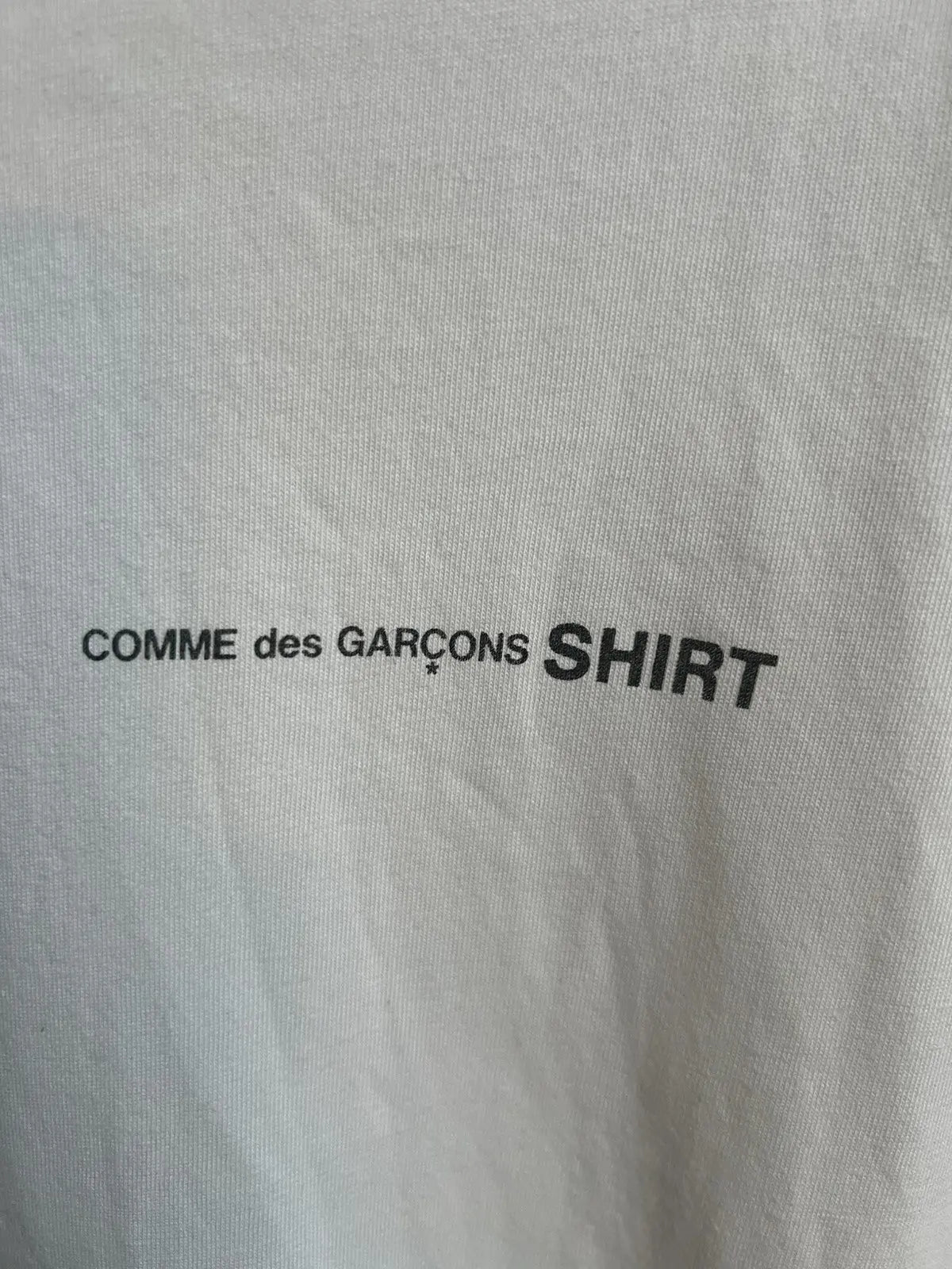2010s Comme Des Garçons CDG Side Logo Tee