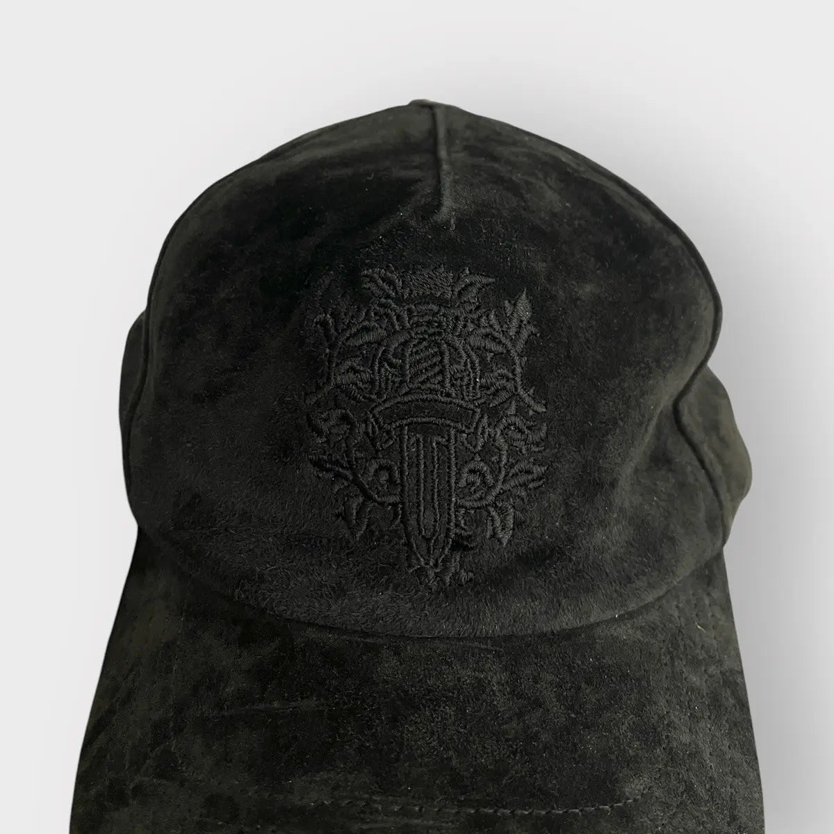 Chrome Hearts Calf Suede Leather Hat
