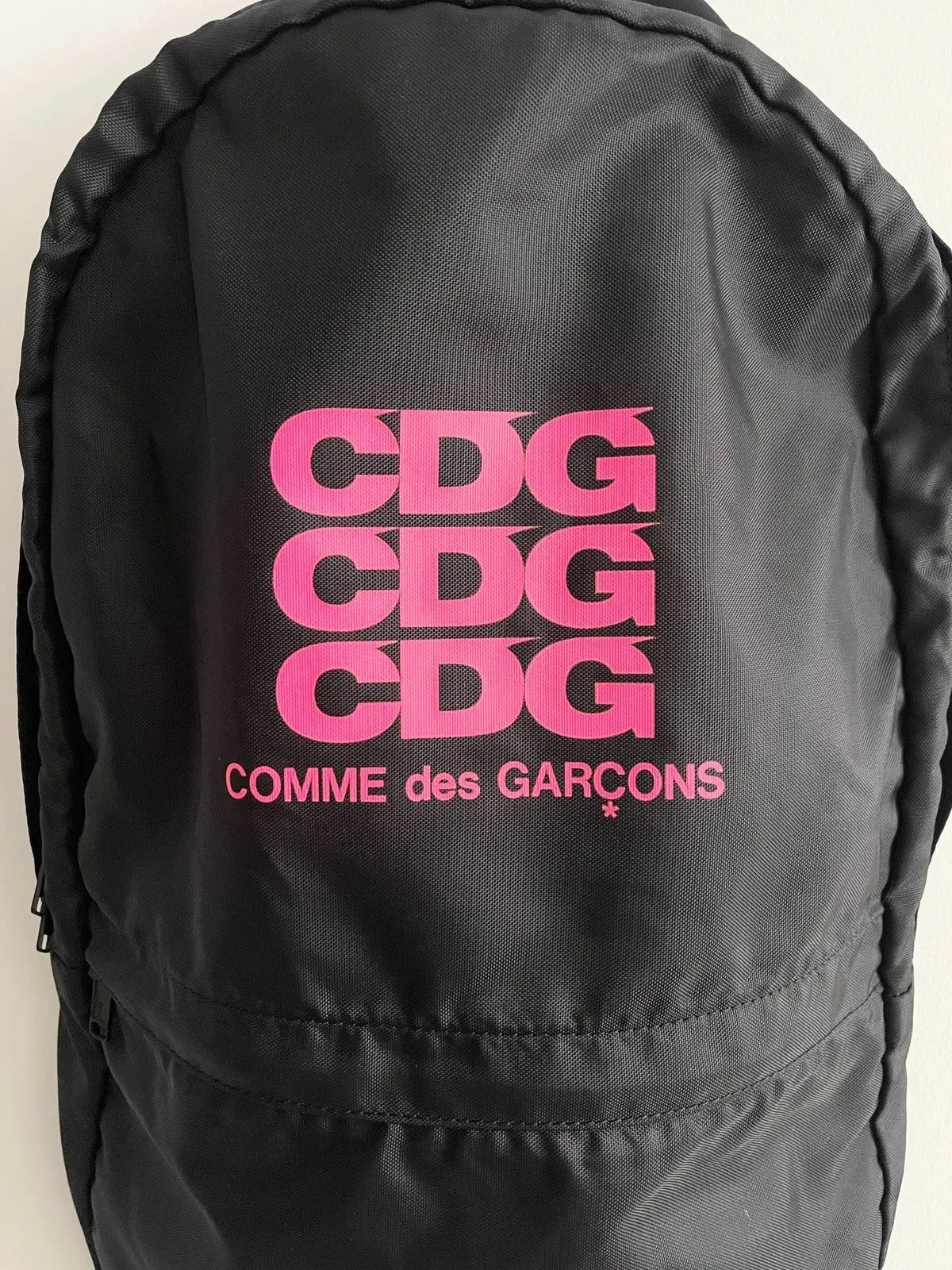 2010s Comme Des Garçons CDG Triple Logos Backpack