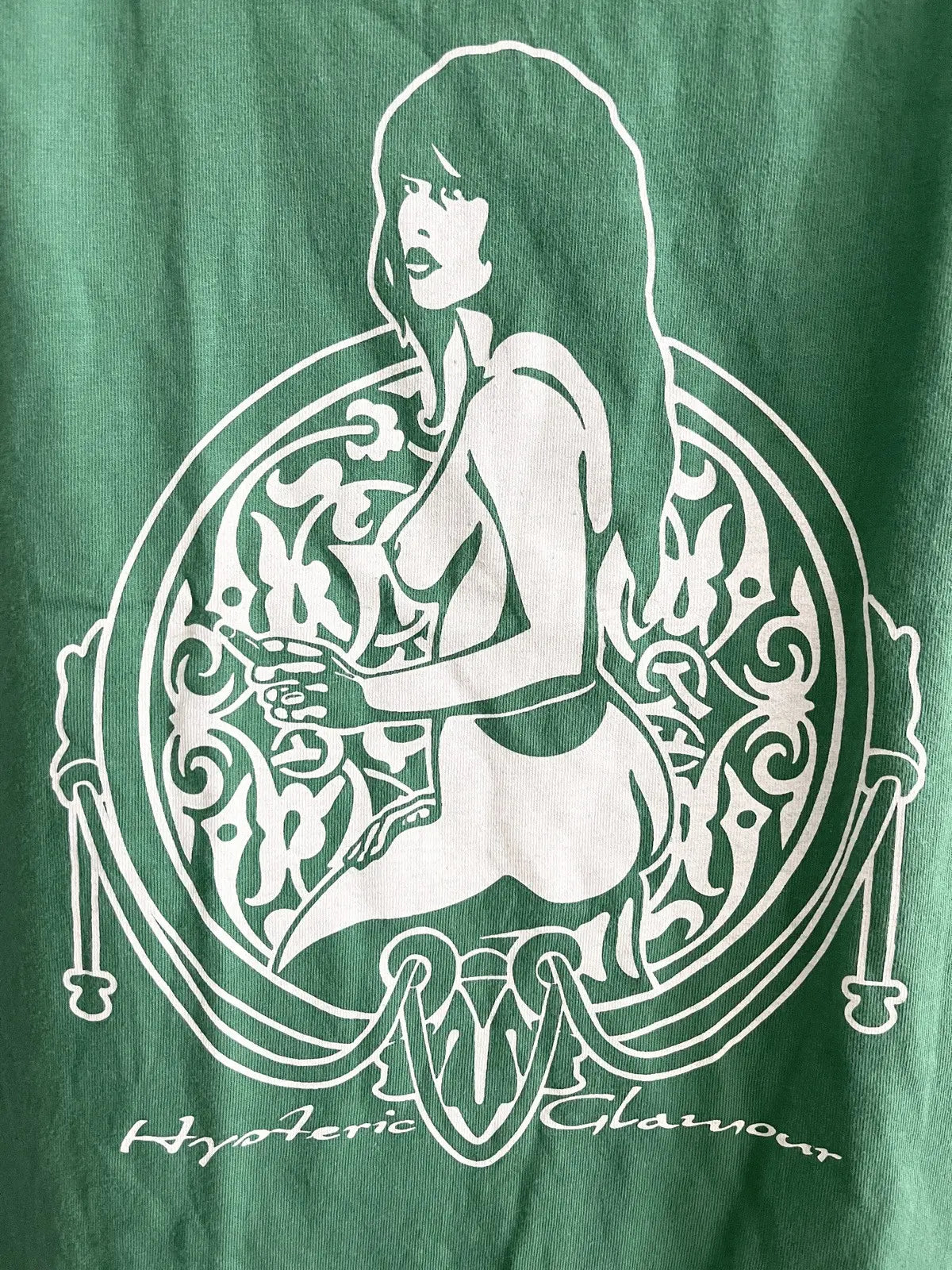 1990s Hysteric Glamour Exotic Nude Girl Tank Top
