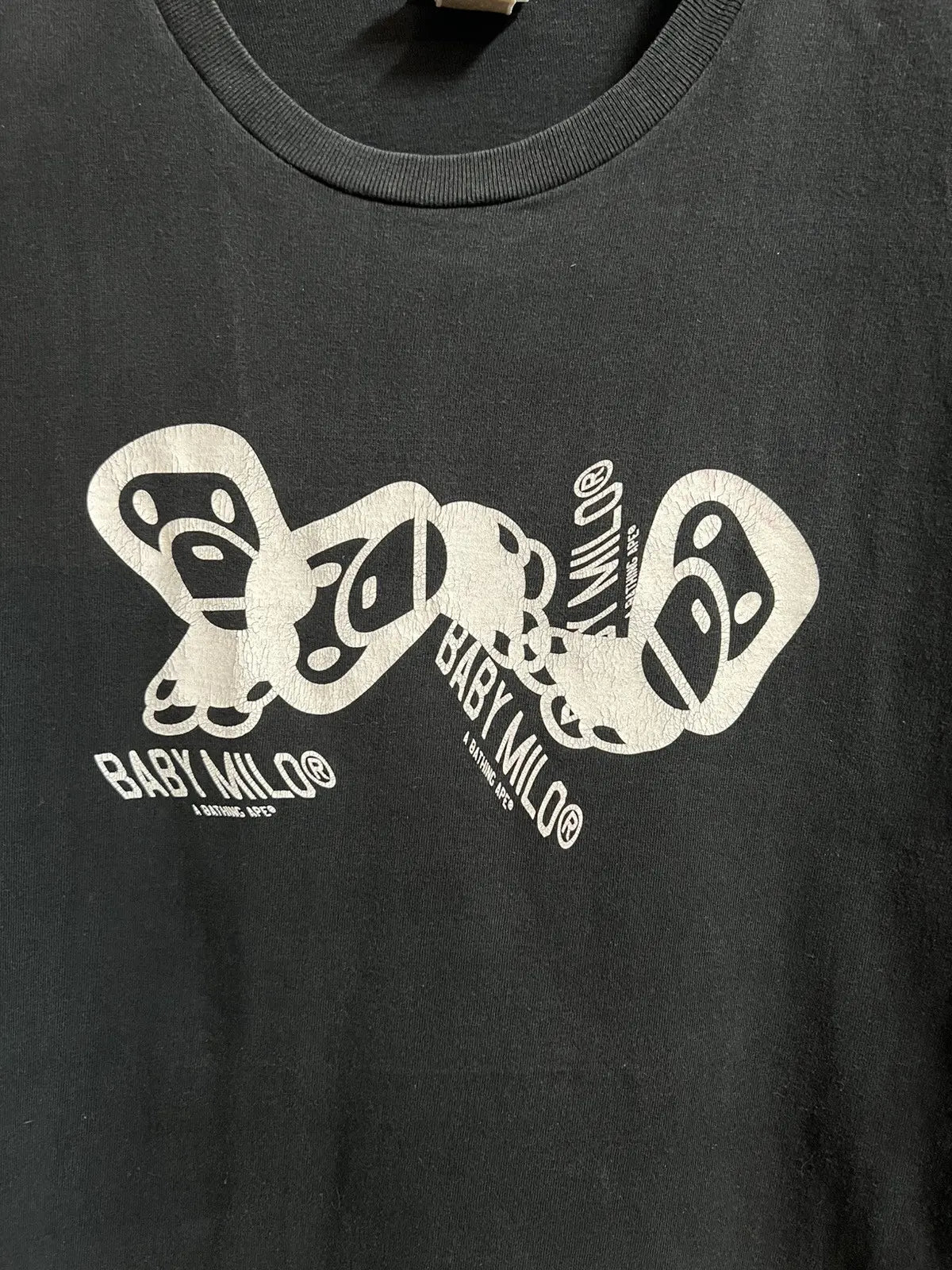 2010s Bape Folding Baby Milo Logo Tee