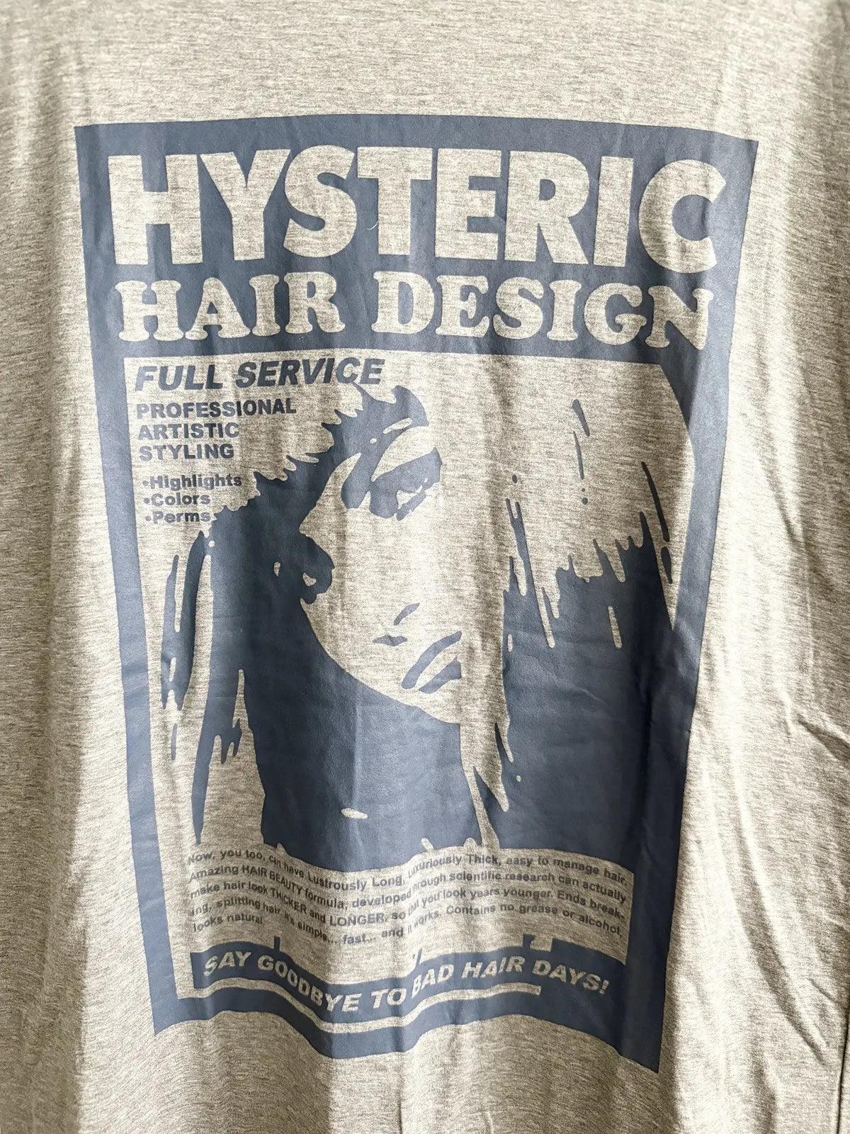 2000s Hysteric Glamour Hot Girl Hair Design Tank Top