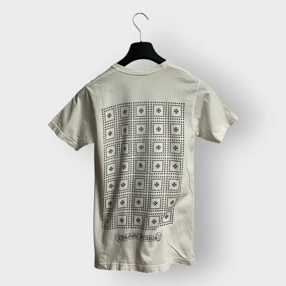 Chrome Hearts Matrix Cross Scroll Logo Pocket Tee