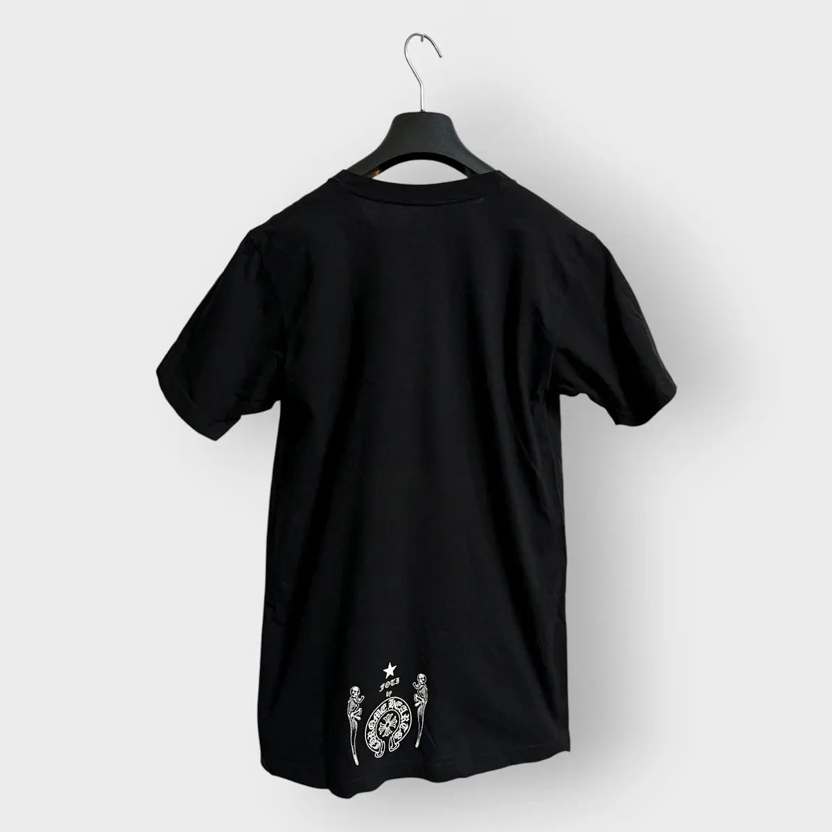 2010s Chrome Hearts Foti Dog Blue Cross Logo Tee