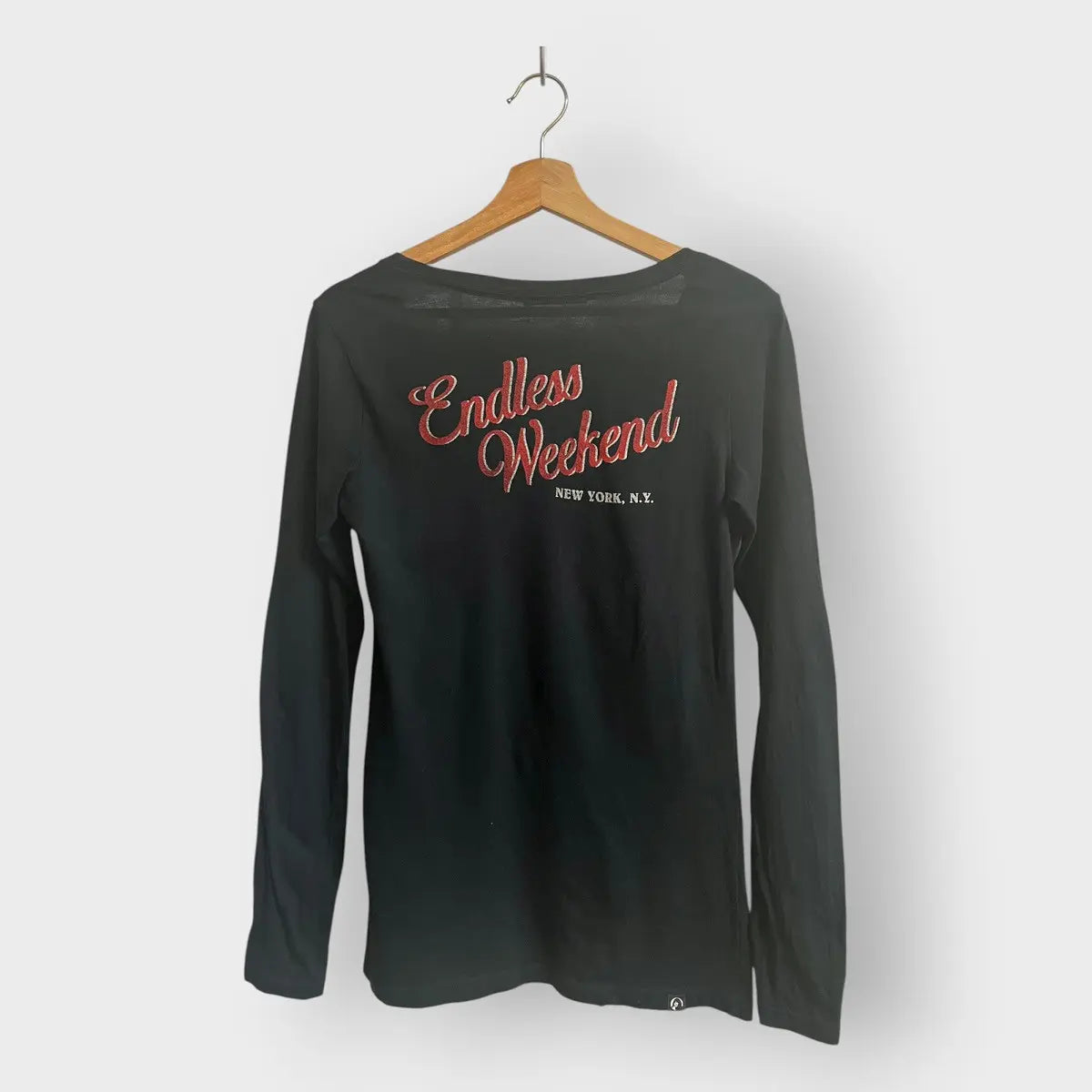 2000s Hysteric Glamour Nude Girl Endless WKND LS Tee