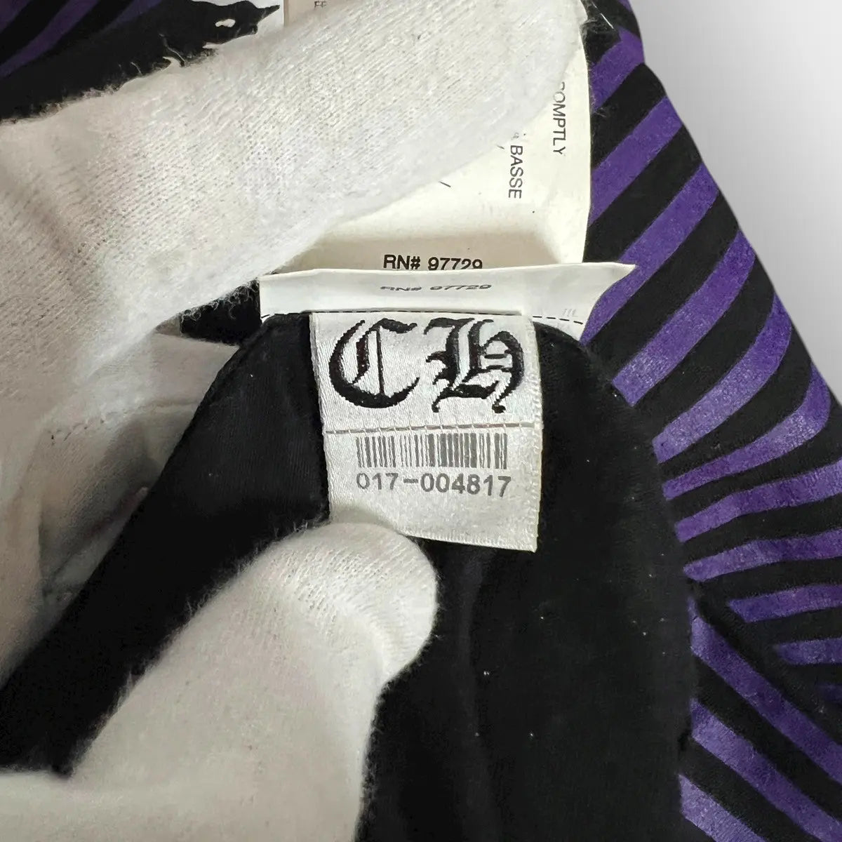 2010s Chrome Hearts Foti Dog Blue Cross Logo Tee