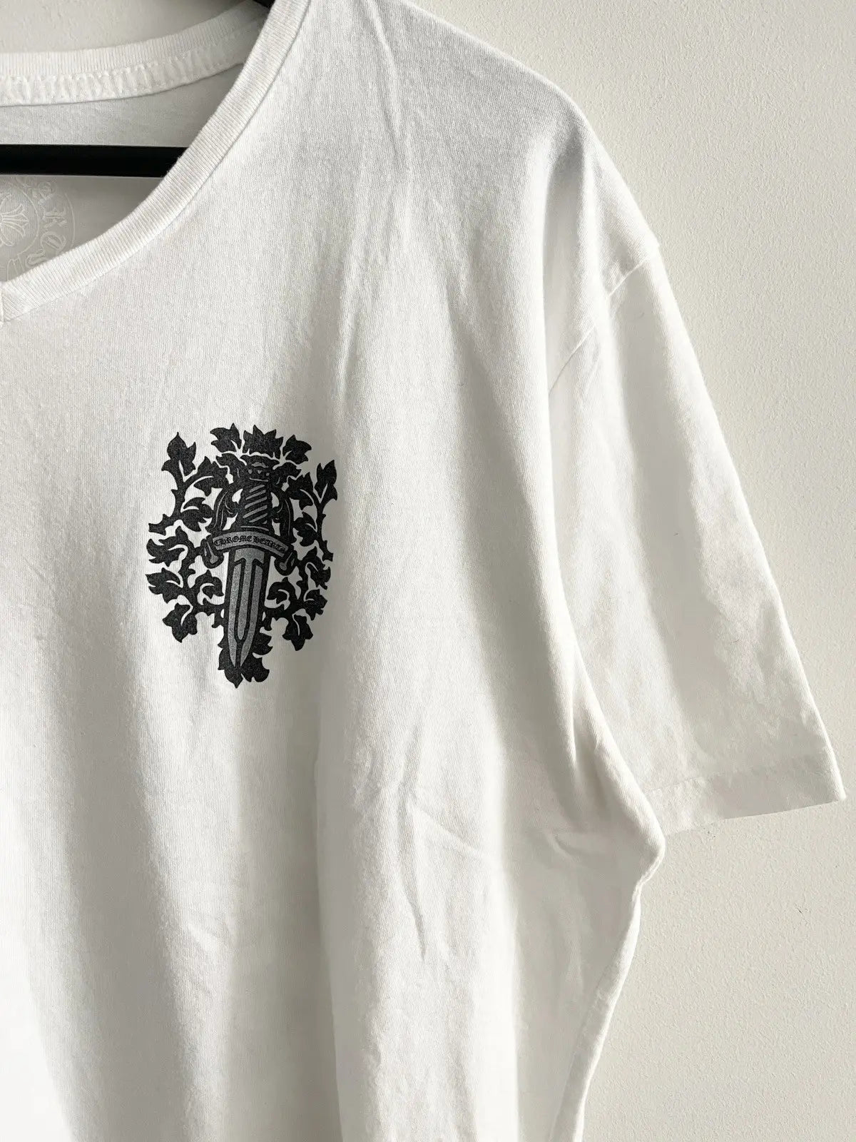 2010s Chrome Hearts Floral Dagger Tee