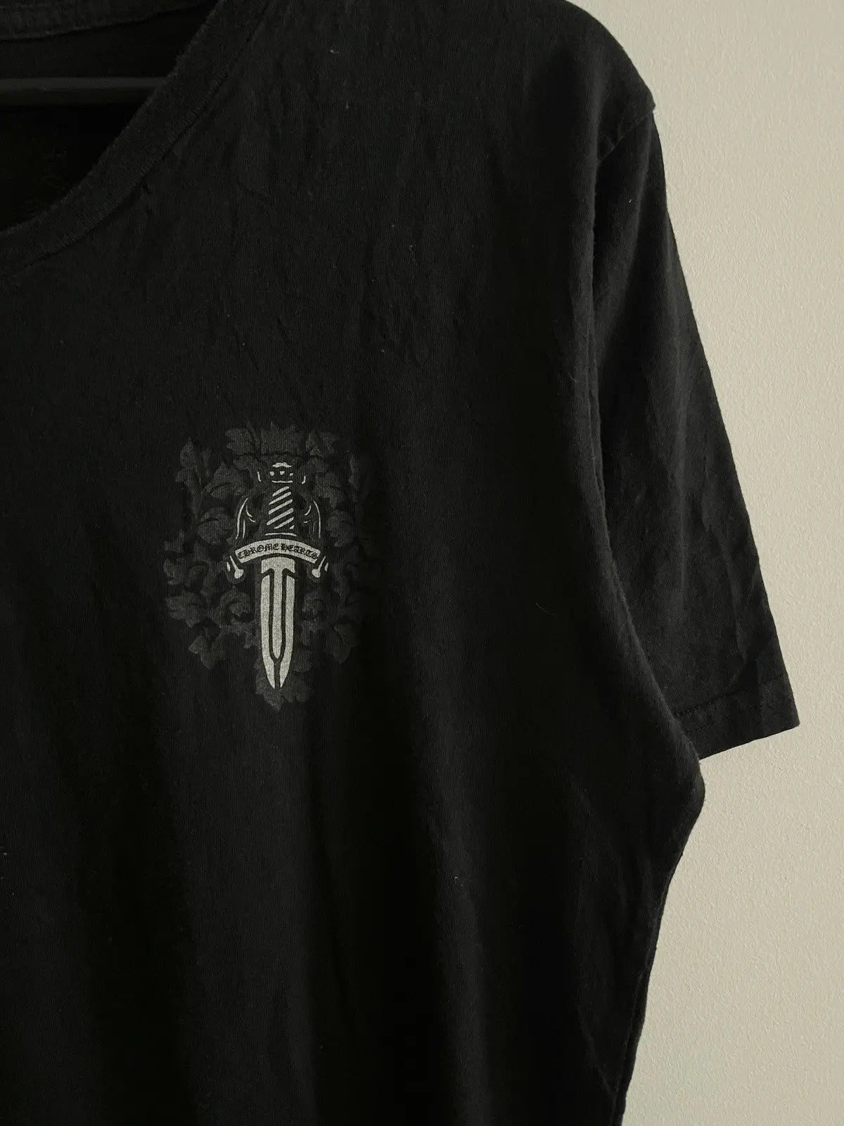 2010s Chrome Hearts Floral Dagger Tee