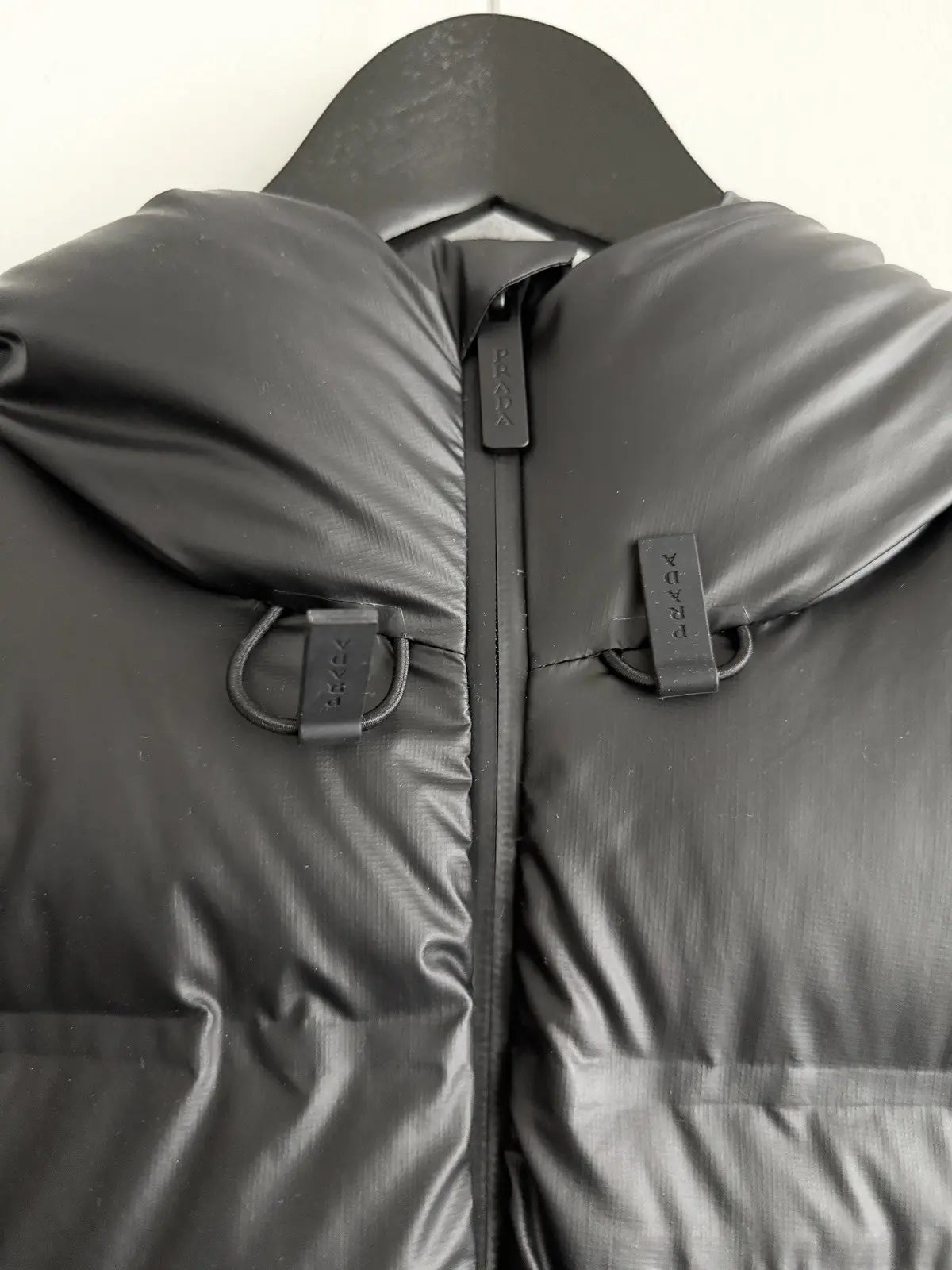 Prada Light Re-Nylon Hooded Down Jacket