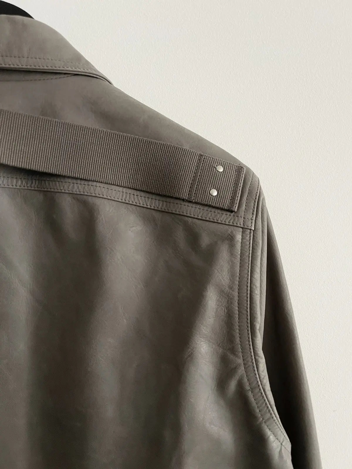 SS24 Rick Owens Brad Leather Jacket