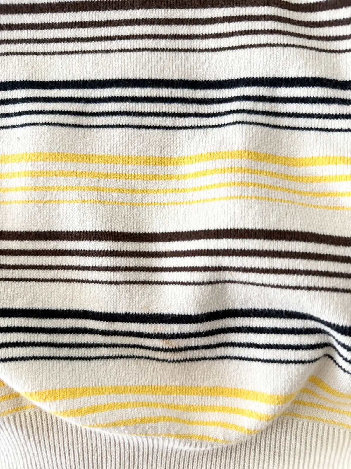 SS23 Miu Miu Stripe Logo Polo Shirt
