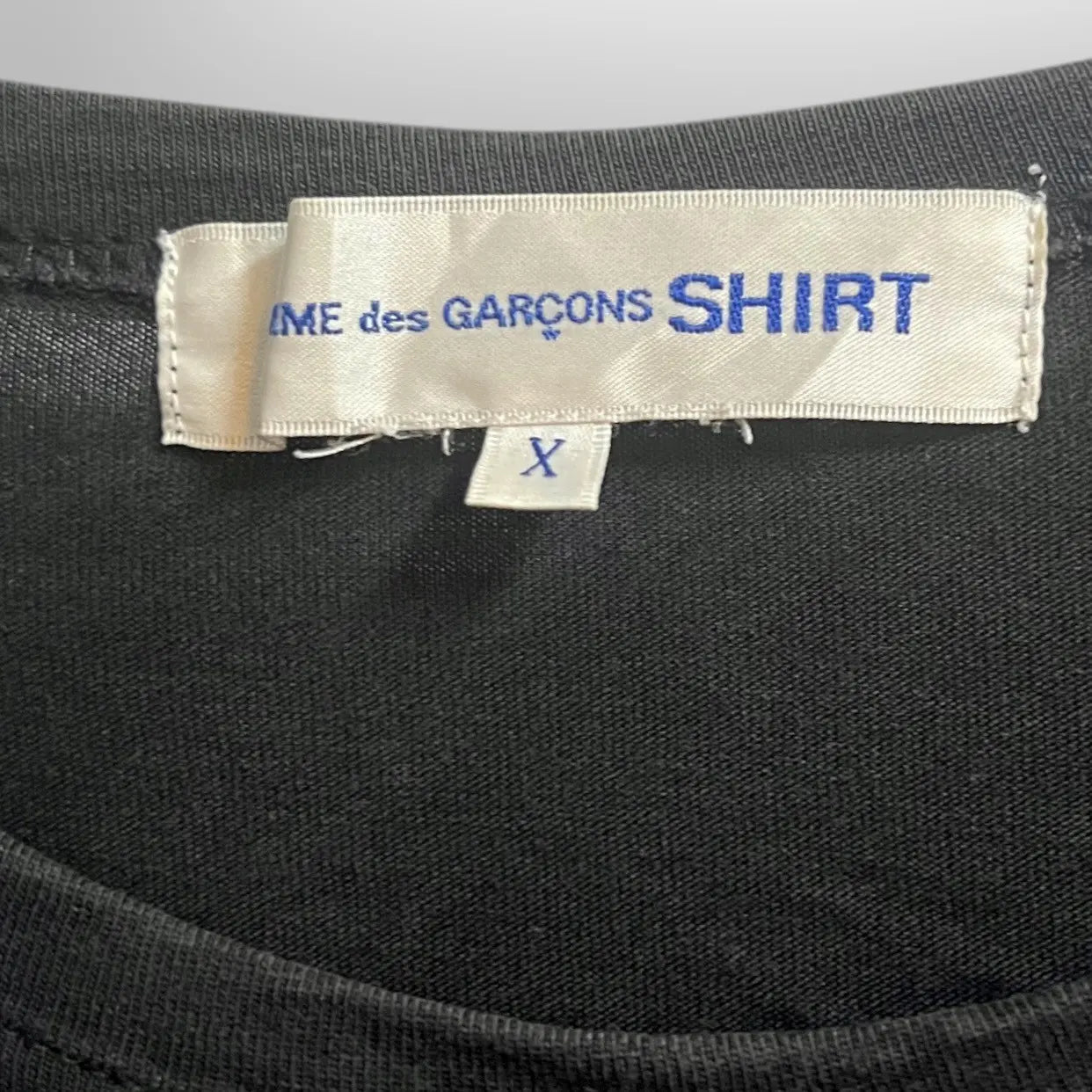 2010s Comme Des Garçons Shirt Center Logo Tee