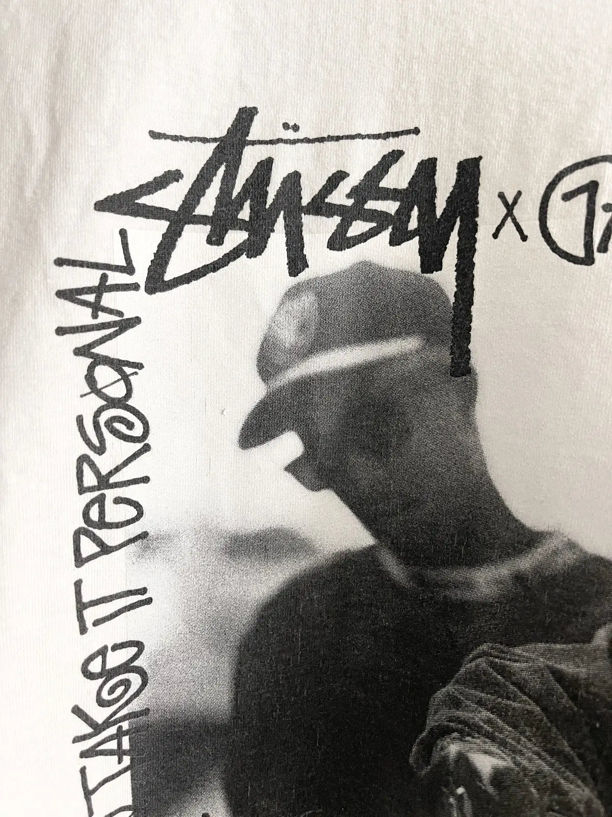 Stüssy x Gang Starr Take It Personal Tee