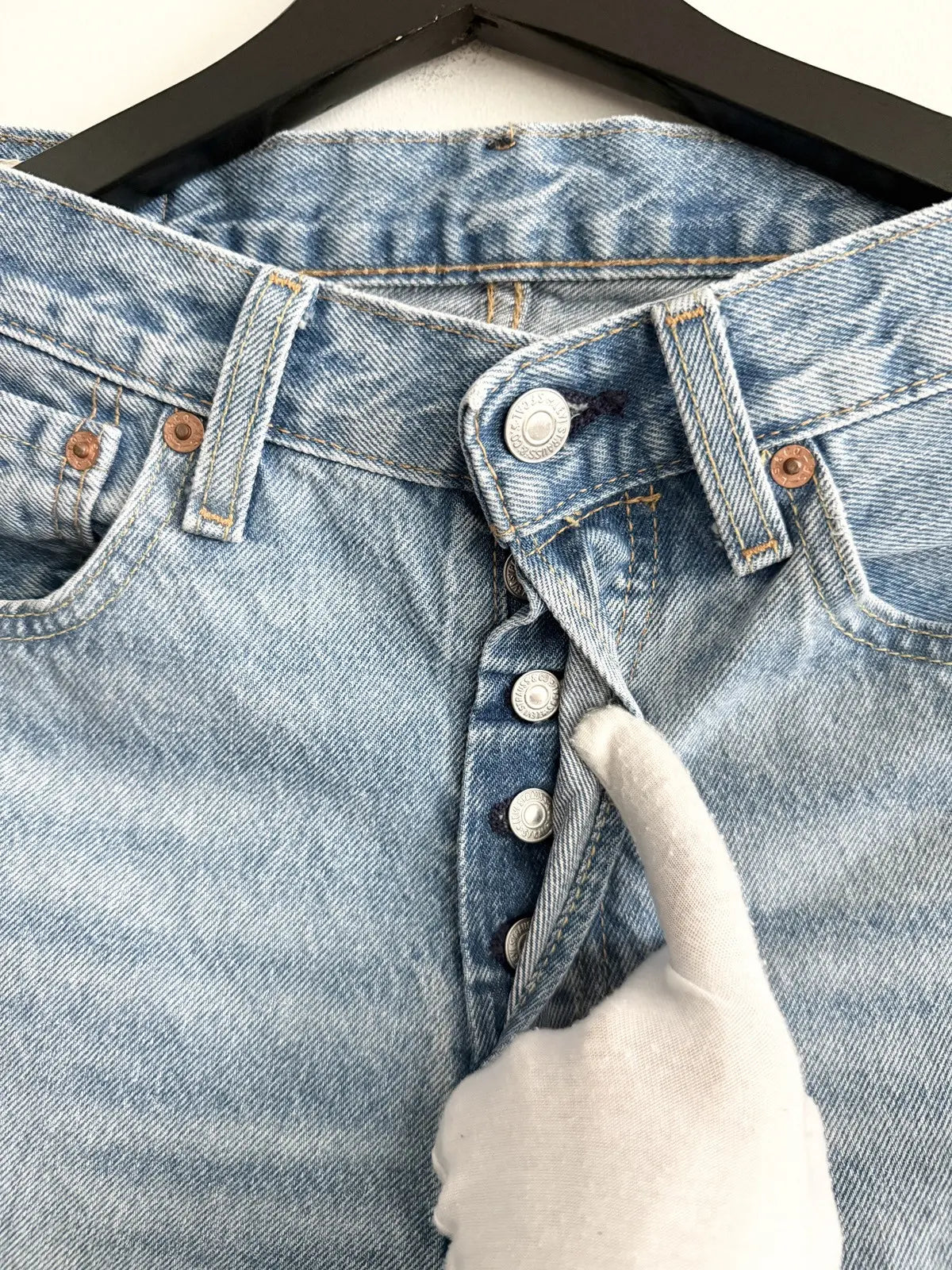 Levi’s 501 Knee Fade Denim Jeans