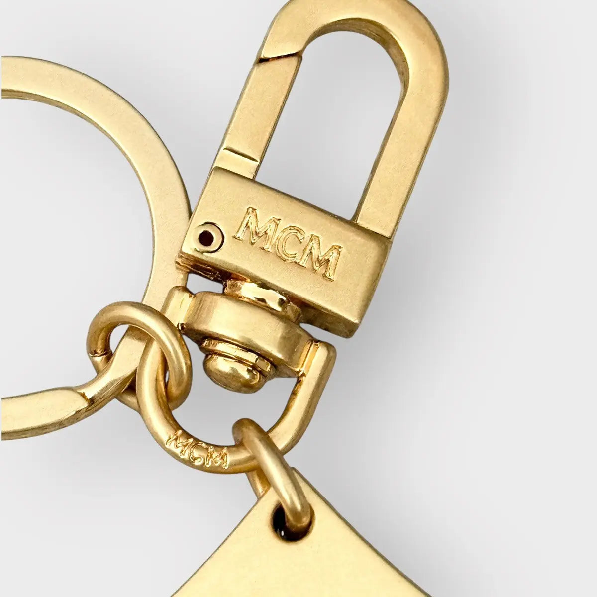 MCM Logo Printed Keyring