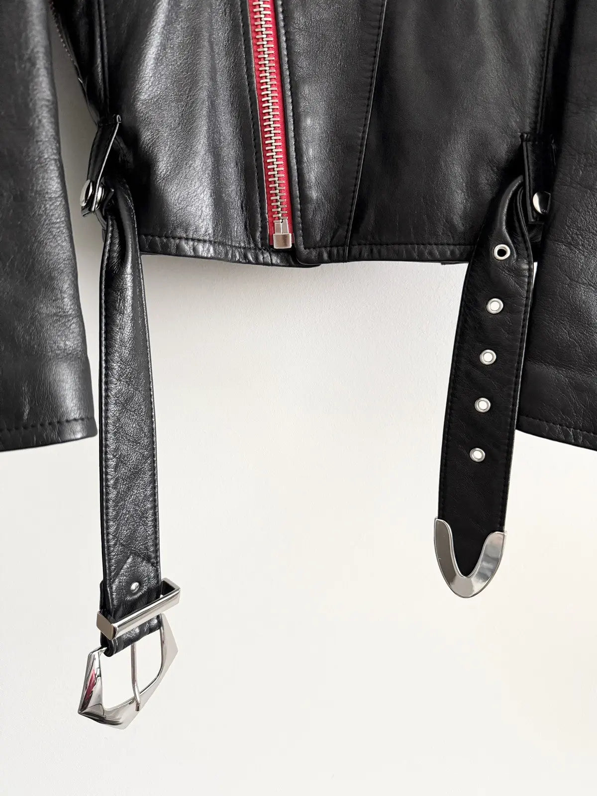 Celine Runway Studded Leather Biker Jacket