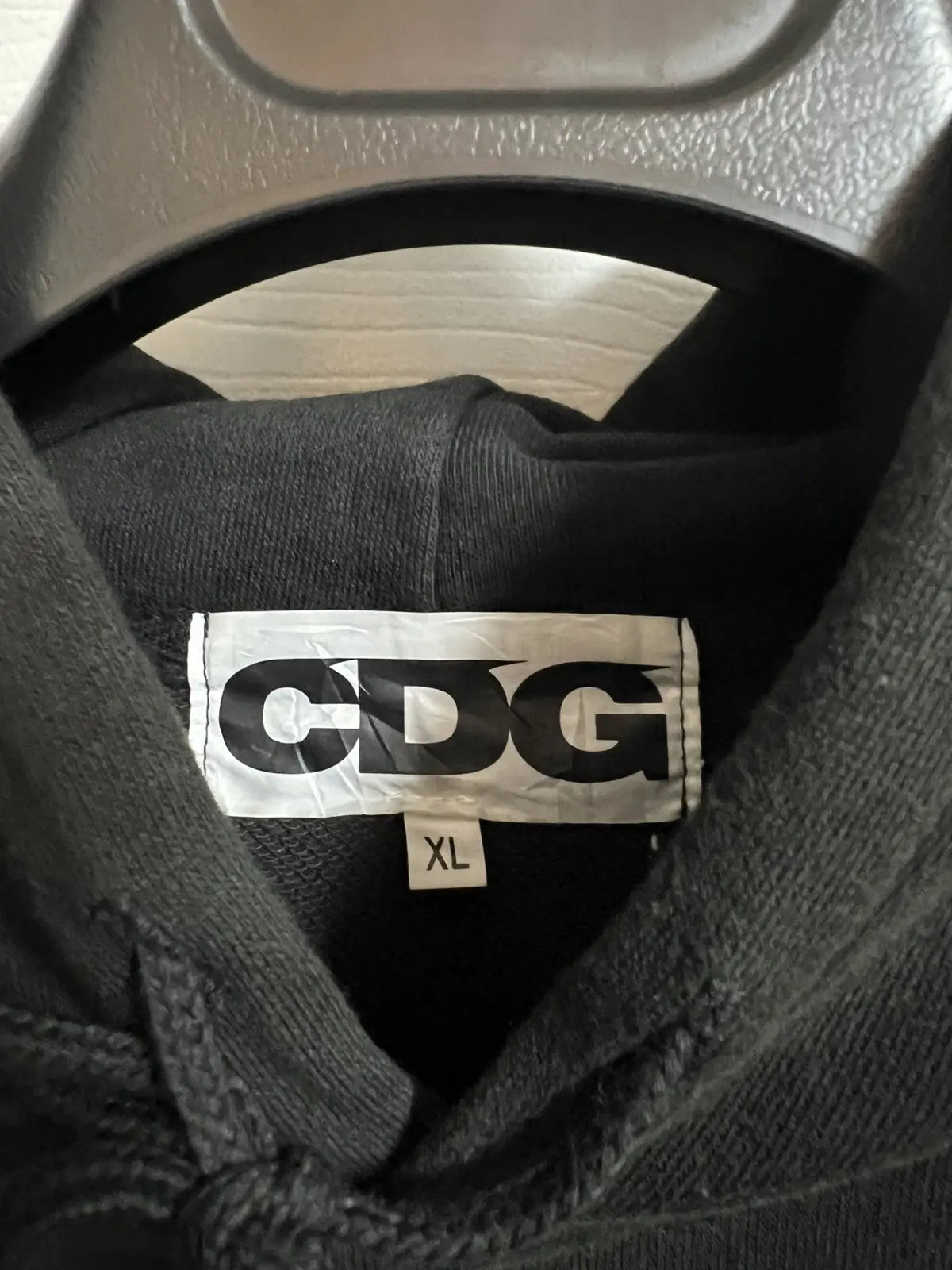 2010s Comme Des Garçons CDG Side Logo Hoodie