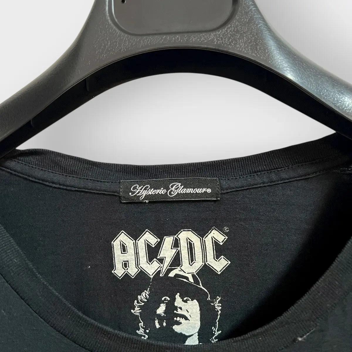 2010s Hysteric Glamour AC/DC Jumbo Logo Tee