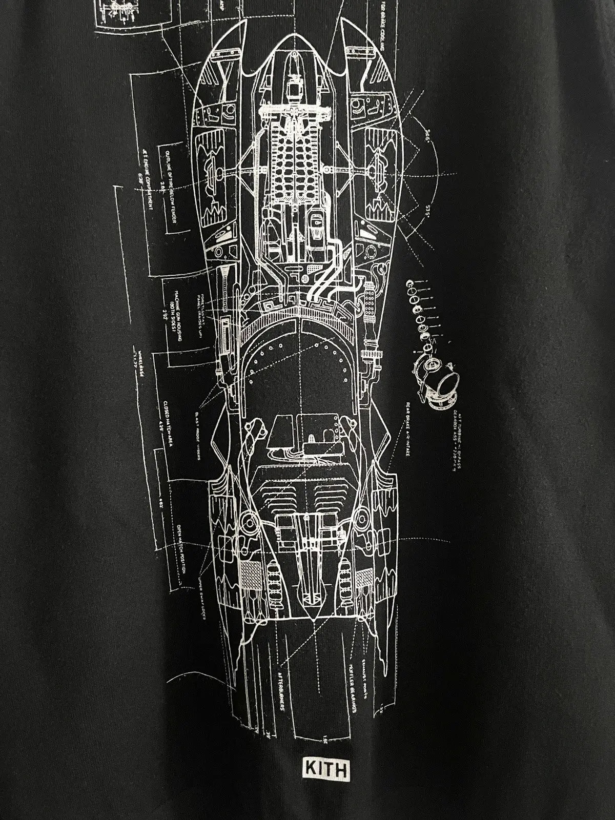 Kith x Batman Batmobile Crewneck Sweater