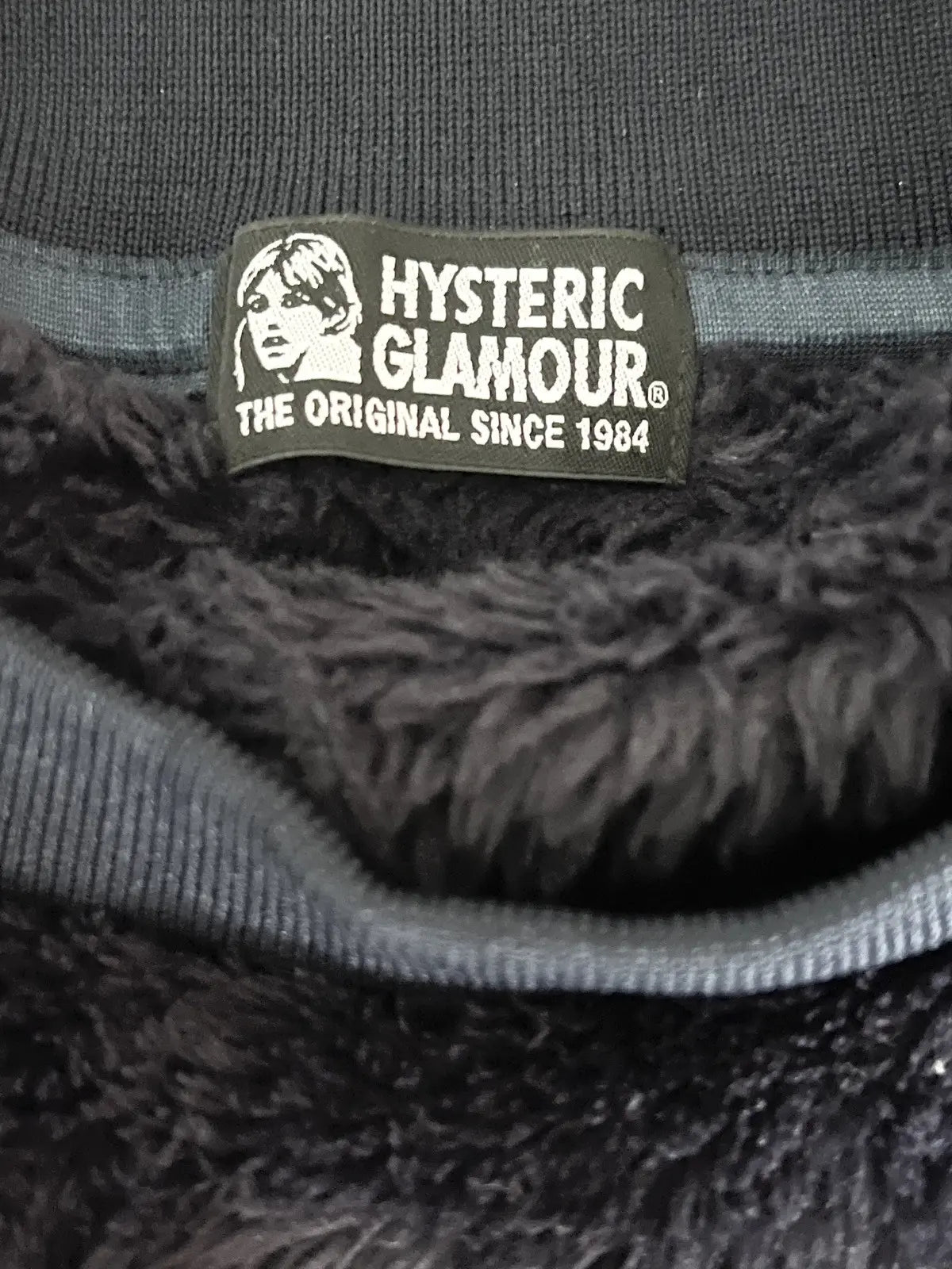 2010s Hysteric Glamour HYS Girl Fuzzy Sweatshirt