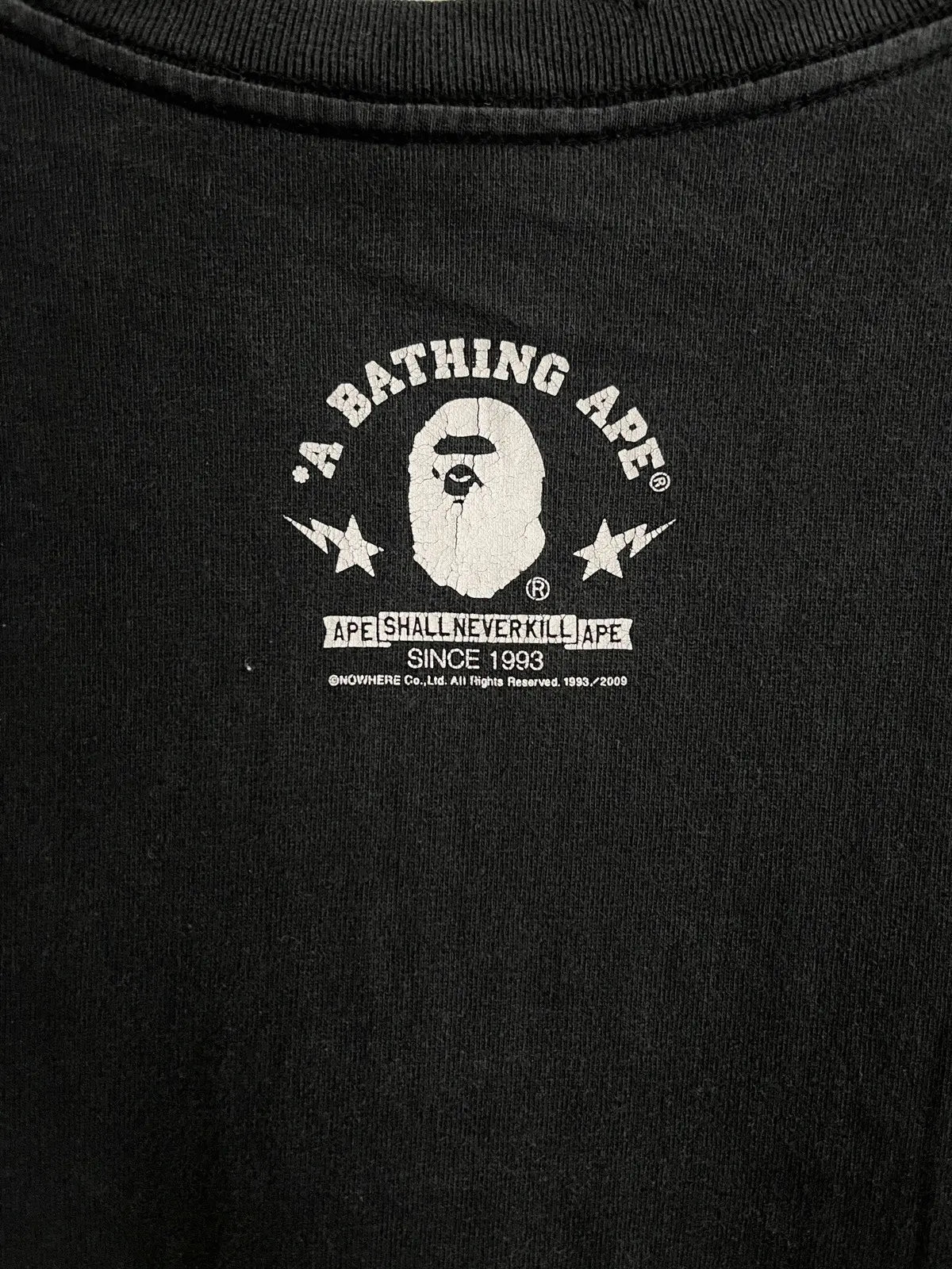 2009 Bape Jumbo Bapestar Star Tee