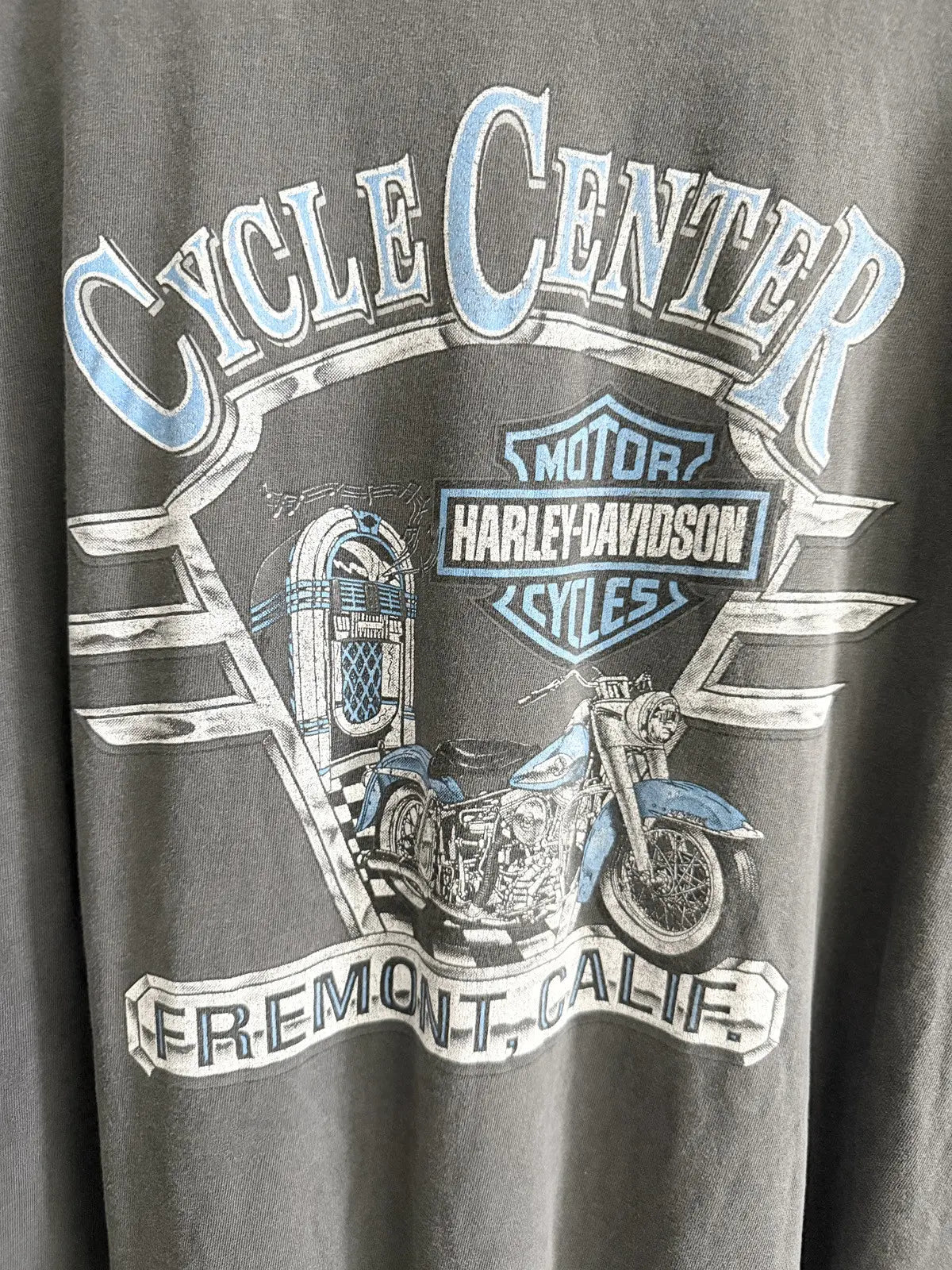 1990s Harley Davidson USA Eagle Distressed Tee