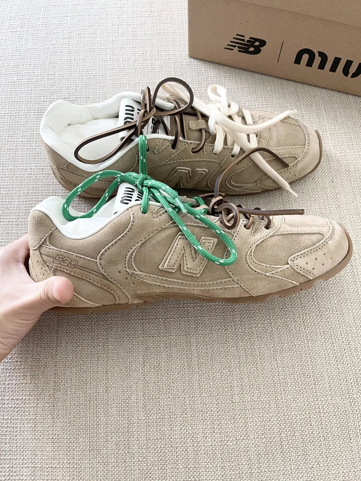 SS24 Miu Miu x New Balance 530SL