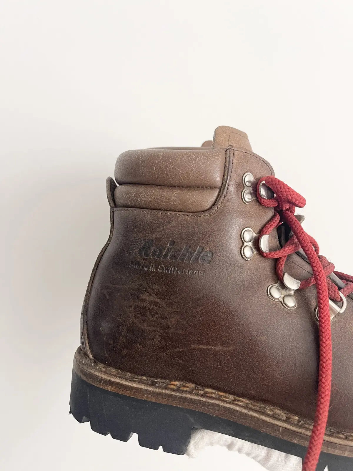 Vintage Raichle Mountaineering Leather Boots