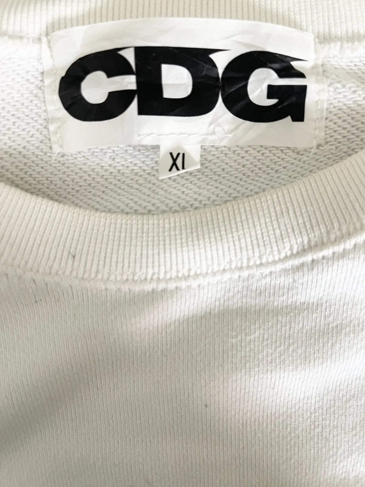 2010s Comme Des Garçons CDG Logo Sweatshirt
